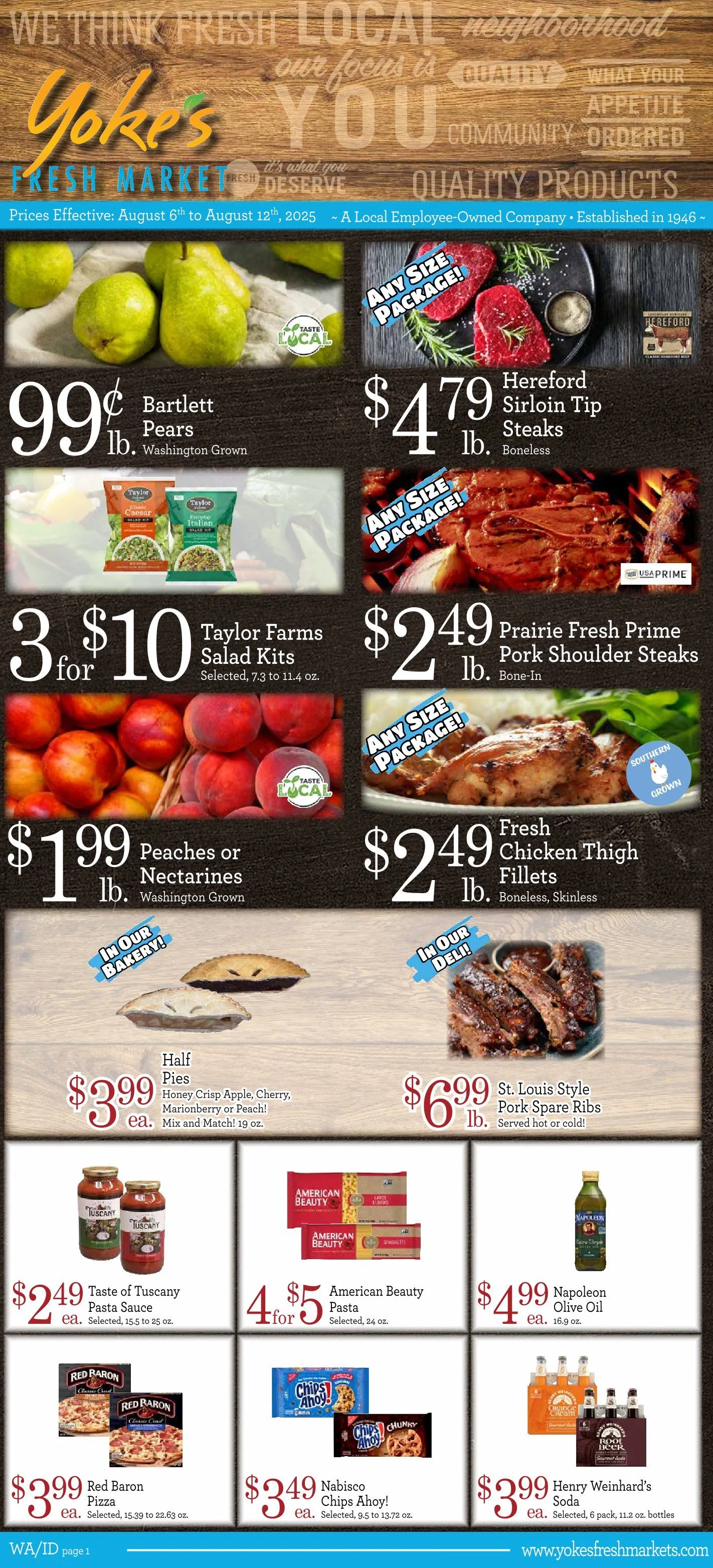 Weekly ad Yoke's Fresh Market weekly ads from August 6 to August 13 2025 - Page 