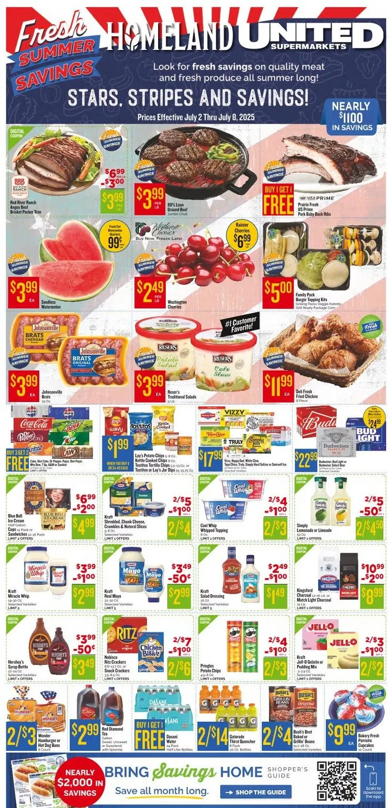 Weekly ad Homeland Sales from July 2 to July 8 2025 - Page
