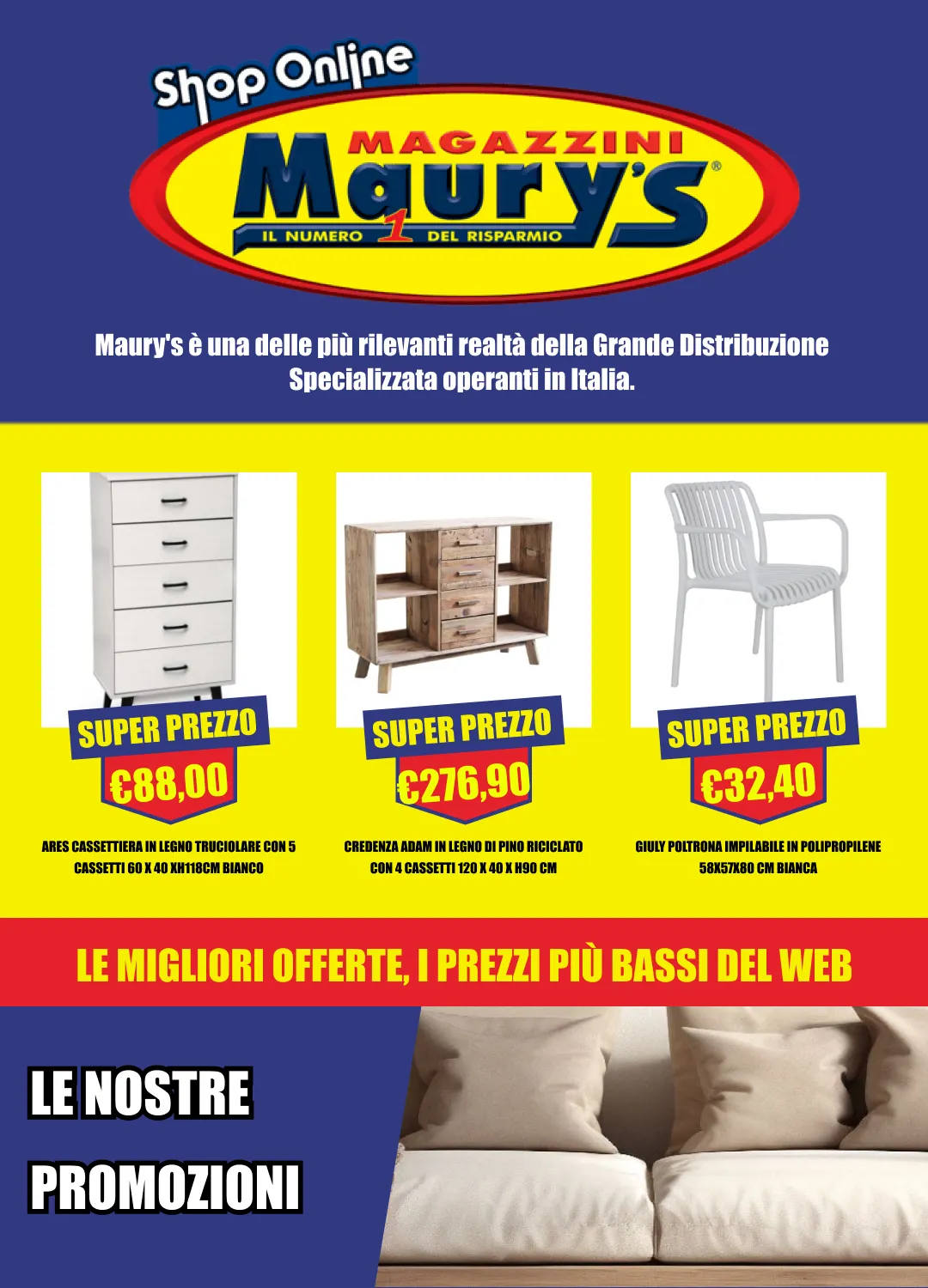 Maury's Volantino da 15 aprile a 4 maggio di 2026 - Pagina del volantino 1