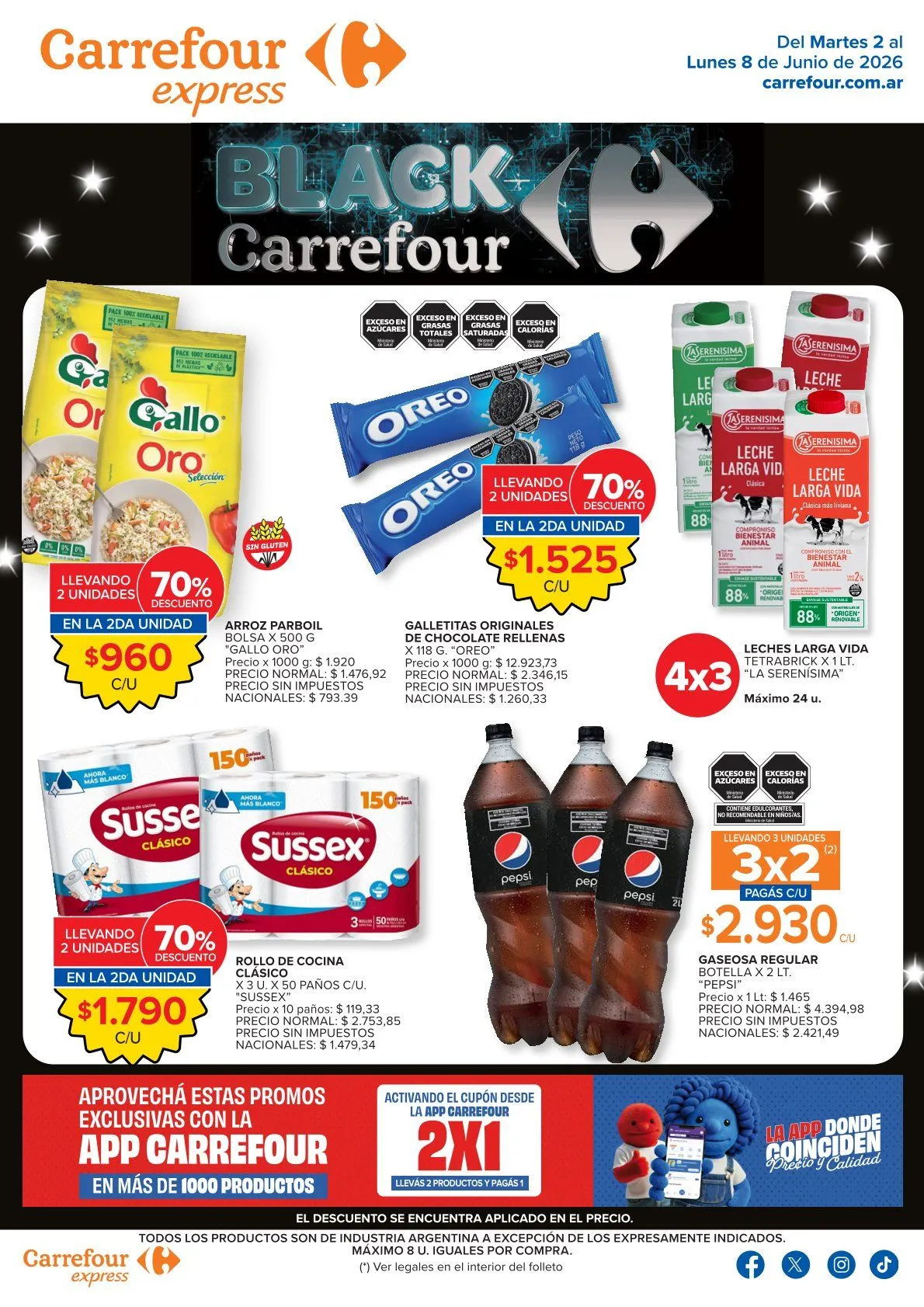 Ofertas de Ofertas Carrefour Express 2 de junio al 6 de junio 2026 - Página 1 del catálogo
