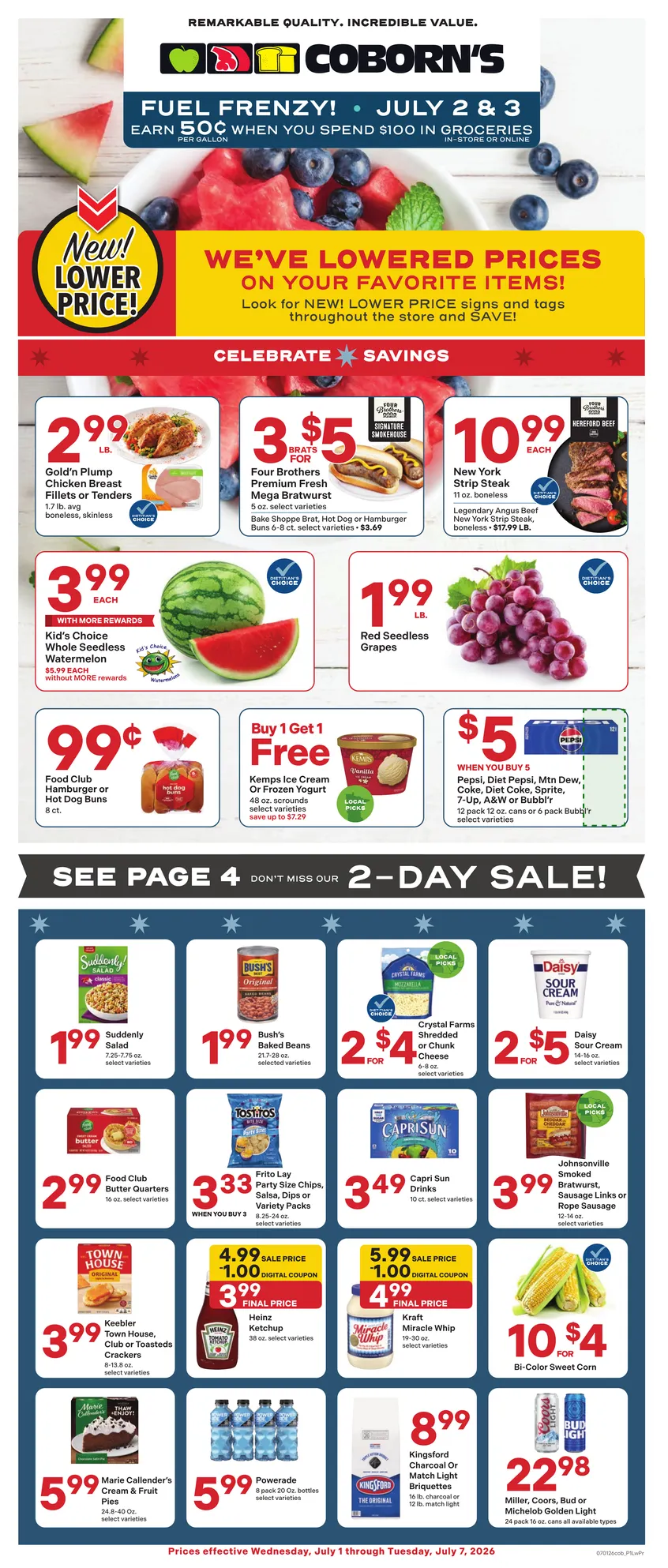 Weekly ad Coborn's  Sales from July 1 to July 7 2026 - Page 1