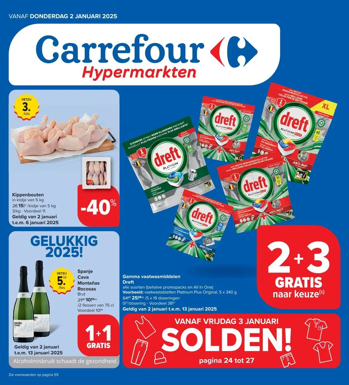 Catalogus van Carrefour van 2 januari tot 13 januari 2025 - folder pagina 