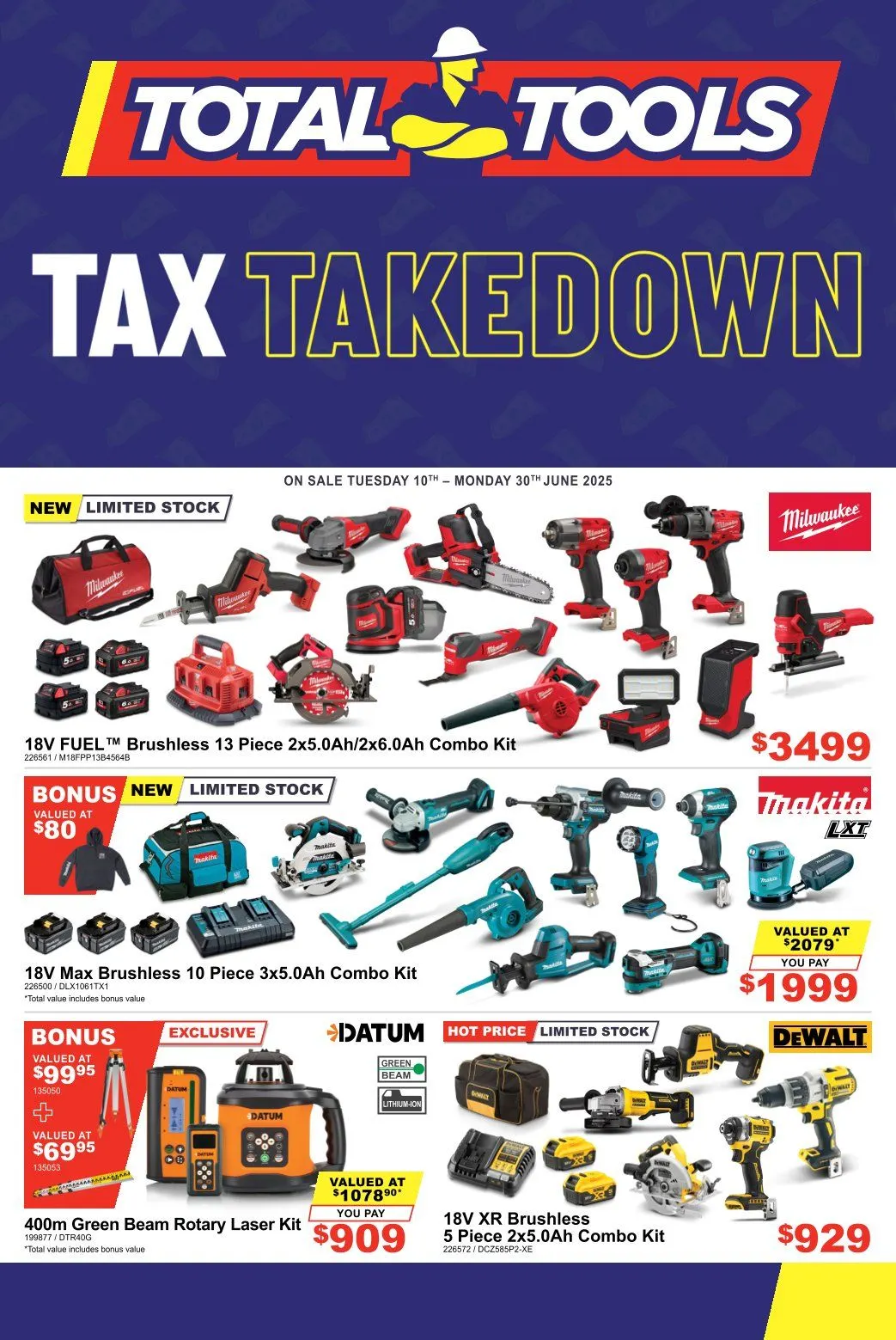 Total Tools Weekly specials - Catalogue valid from 13 May to 30 June 2025 - page