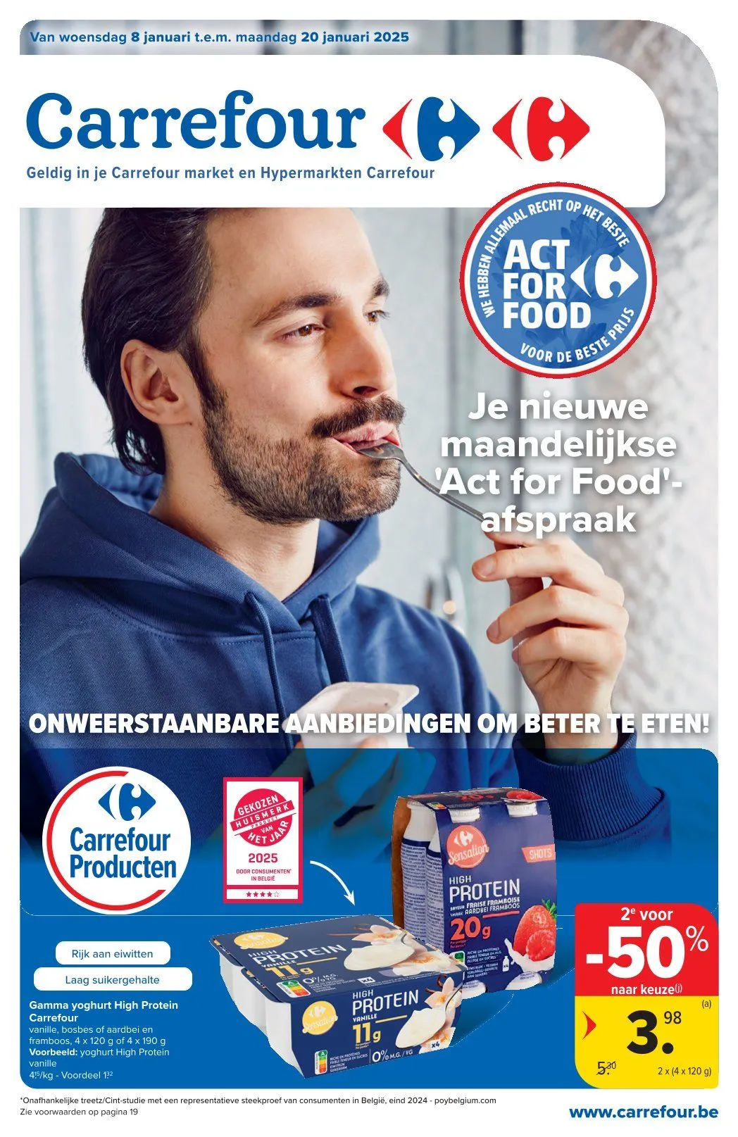 Catalogus van Carrefour van 8 januari tot 20 januari 2025 - folder pagina 