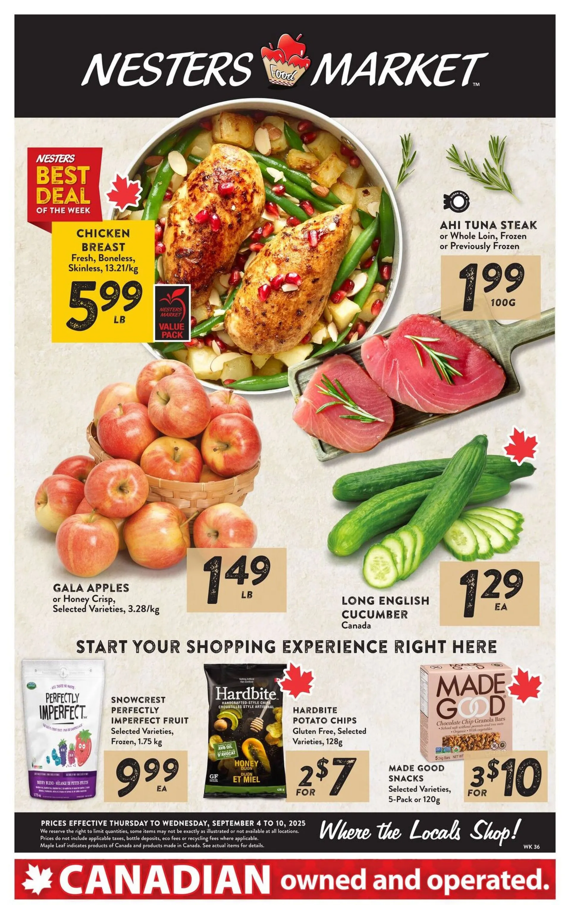 Nesters Marke Sales from September 4 to September 10 2025 - flyer page 1