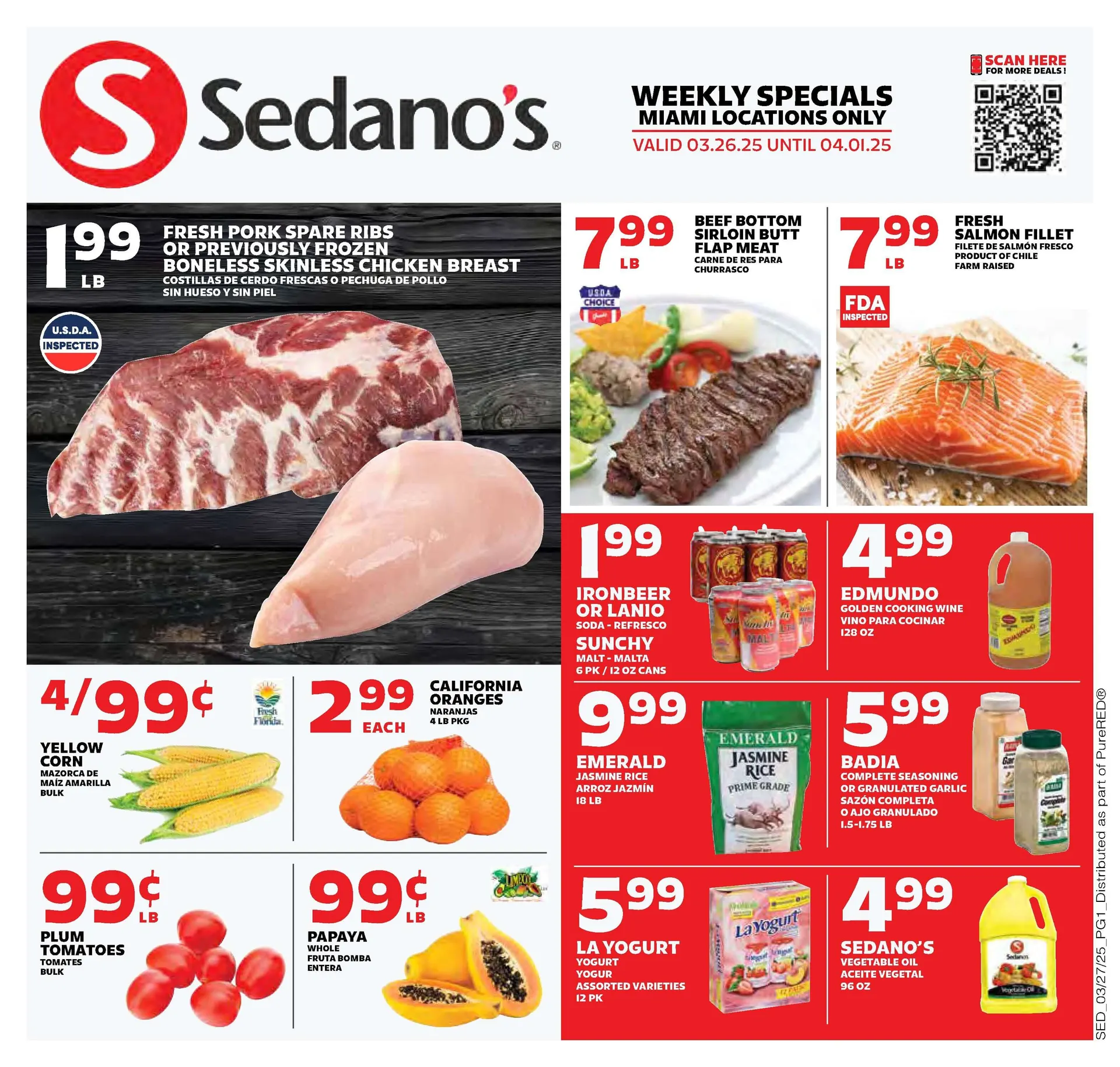 Weekly ad Sedanos's Deals from March 26 to April 1 2025 - Page