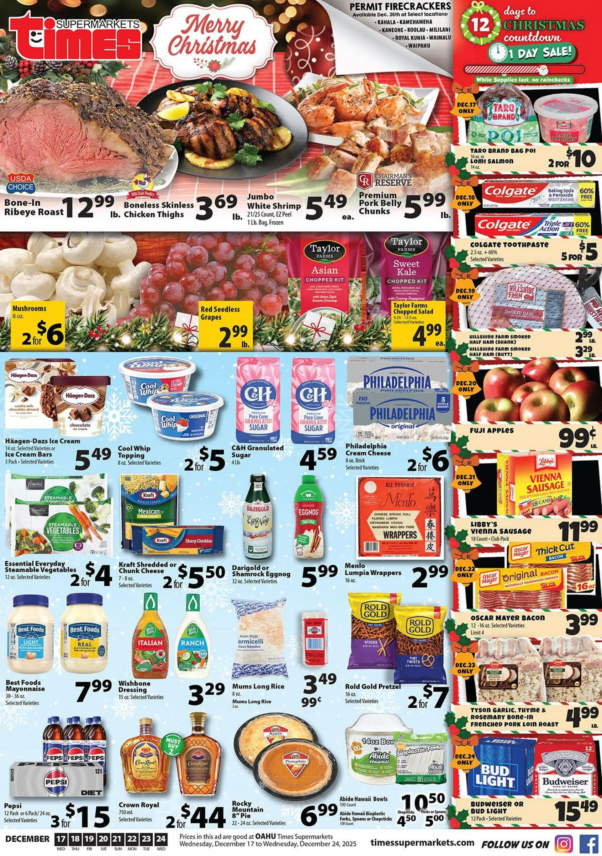Weekly ad Times Supermarkets Sales from December 17 to December 24 2025 - Page