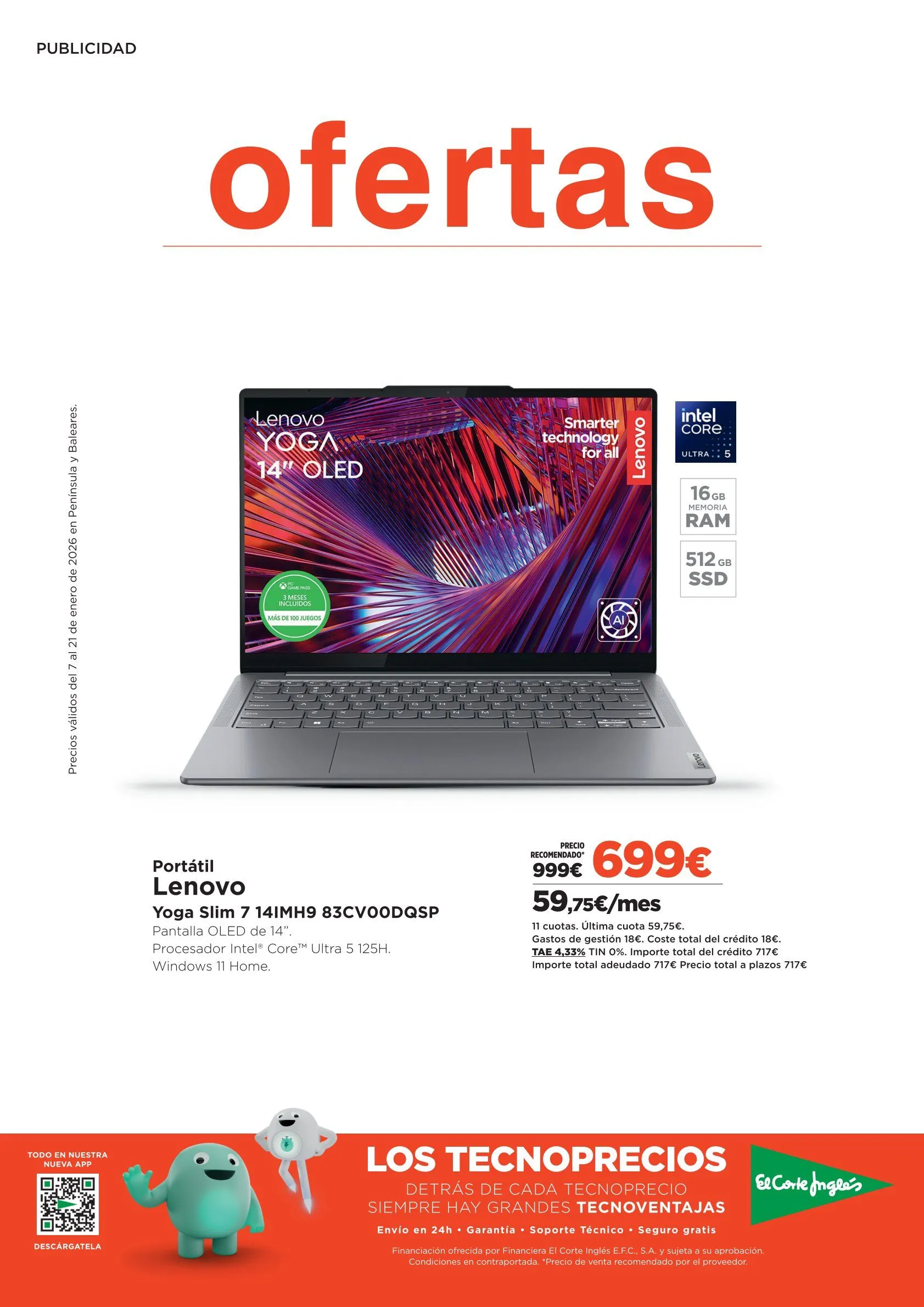 Catálogo de El Corte Inglés Ofertas 7 de enero al 21 de enero 2026 - Página 1
