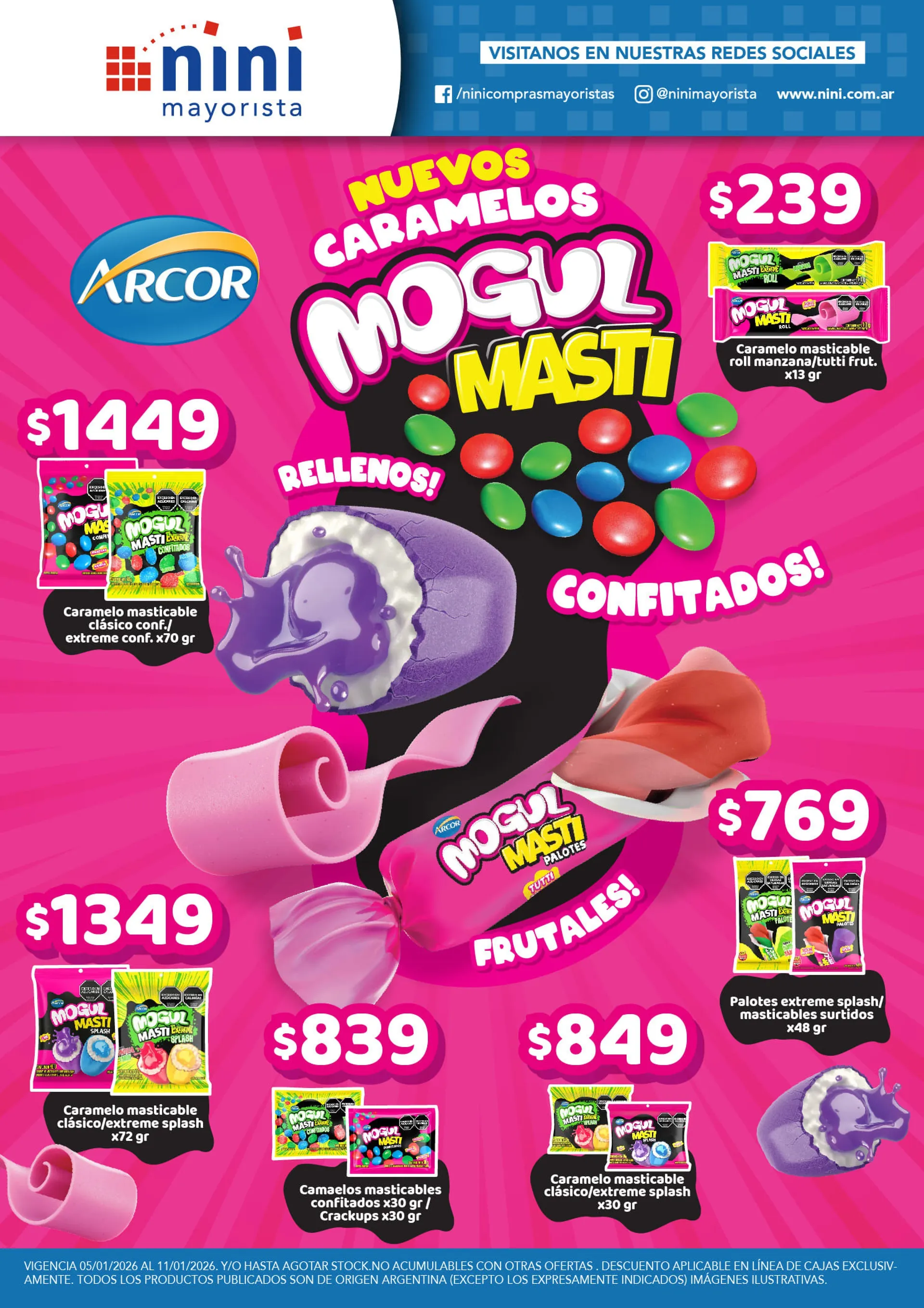 Ofertas de Nini Mayorista Ofertas 5 de enero al 11 de enero 2026 - Página 1 del catálogo