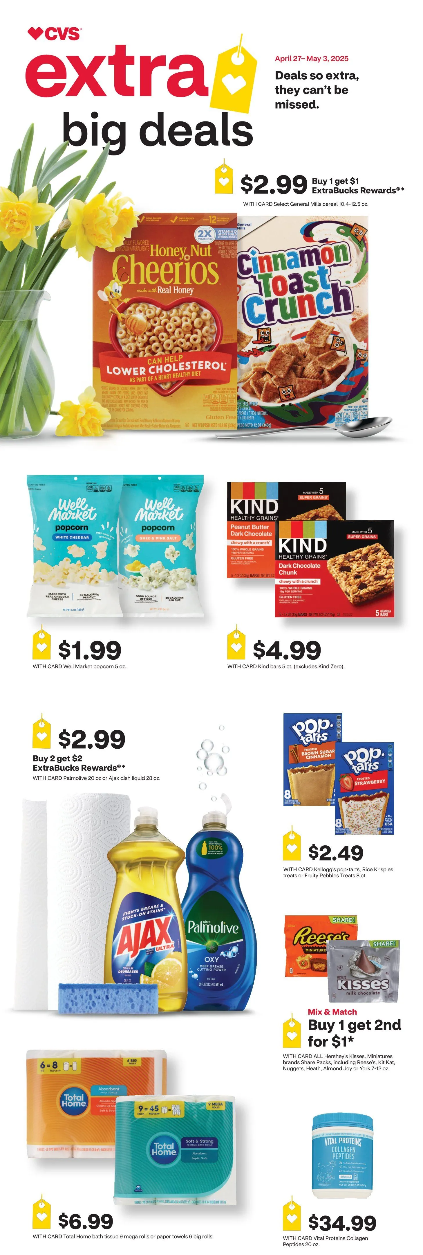 Weekly ad CVS Health Sales from April 27 to May 3 2025 - Page 1