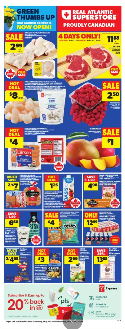 Atlantic Superstore Sales from May 7 to May 13 2026 - flyer page 1