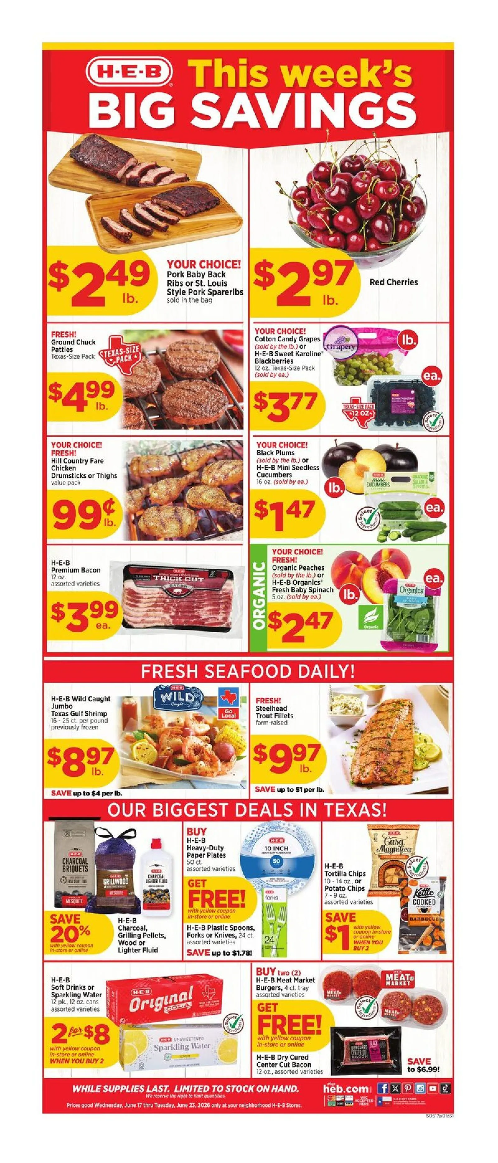 Weekly ad HEB Sales from June 11 to June 23 2026 - Page 