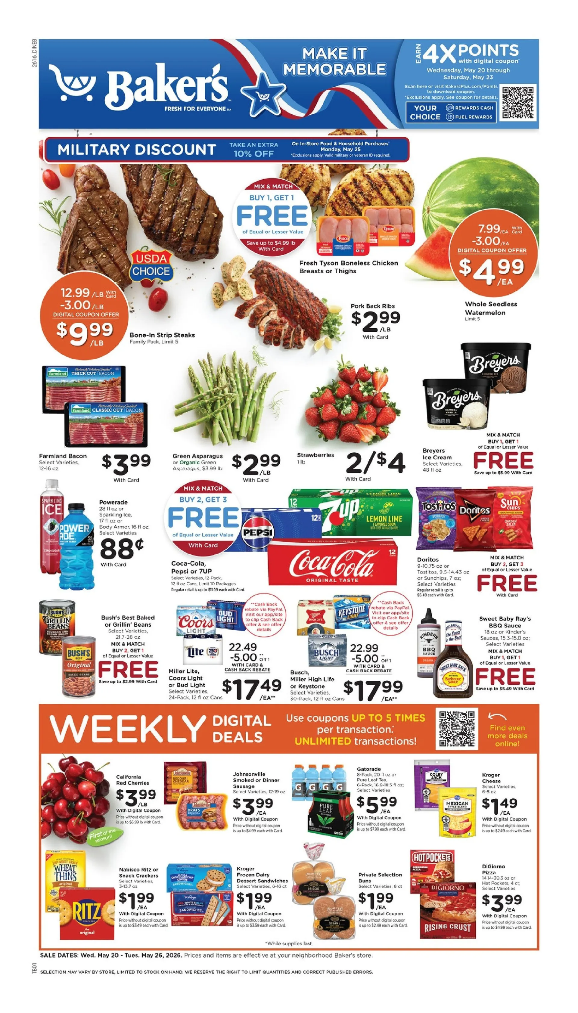 Weekly ad Baker's Sales from May 21 to May 26 2026 - Page