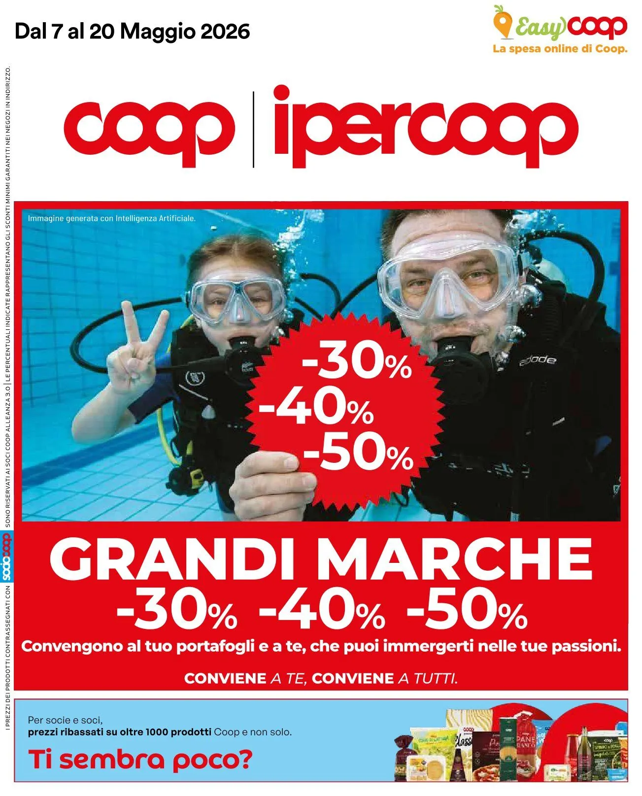  Volantini Ipercoop da 7 maggio a 20 maggio di 2026 - Pagina del volantino 1