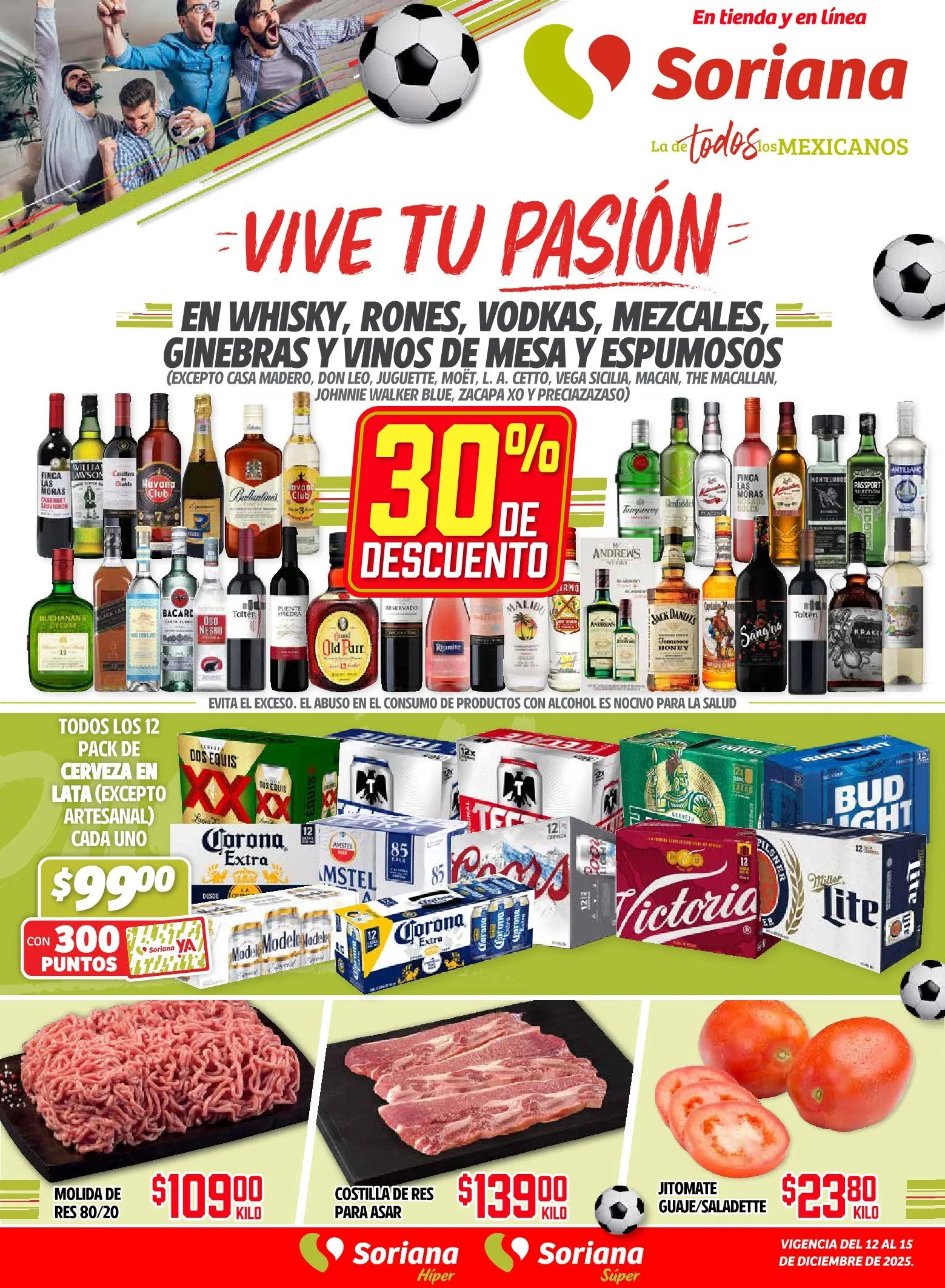 Catálogo de Soriana Ofertas 12 de diciembre al 15 de diciembre 2025 - Pagina 1