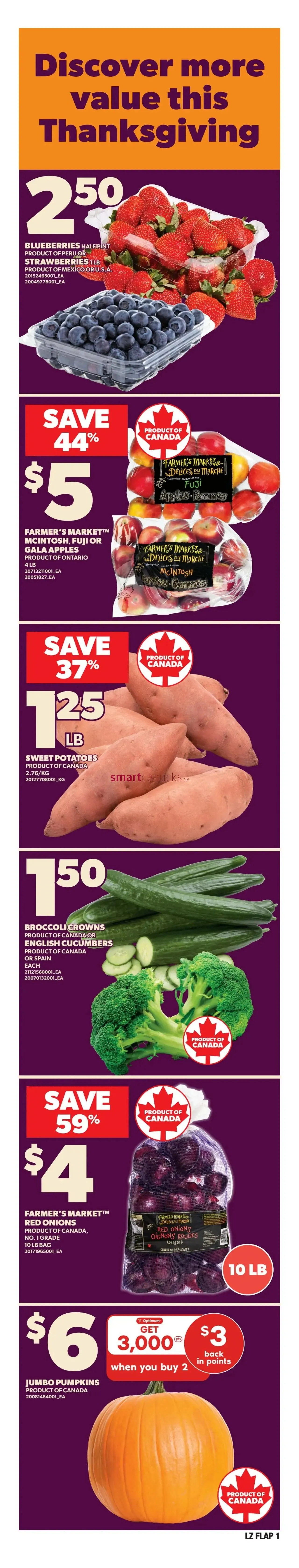 Zehrs Sales from October 1 to October 8 2025 - flyer page 1