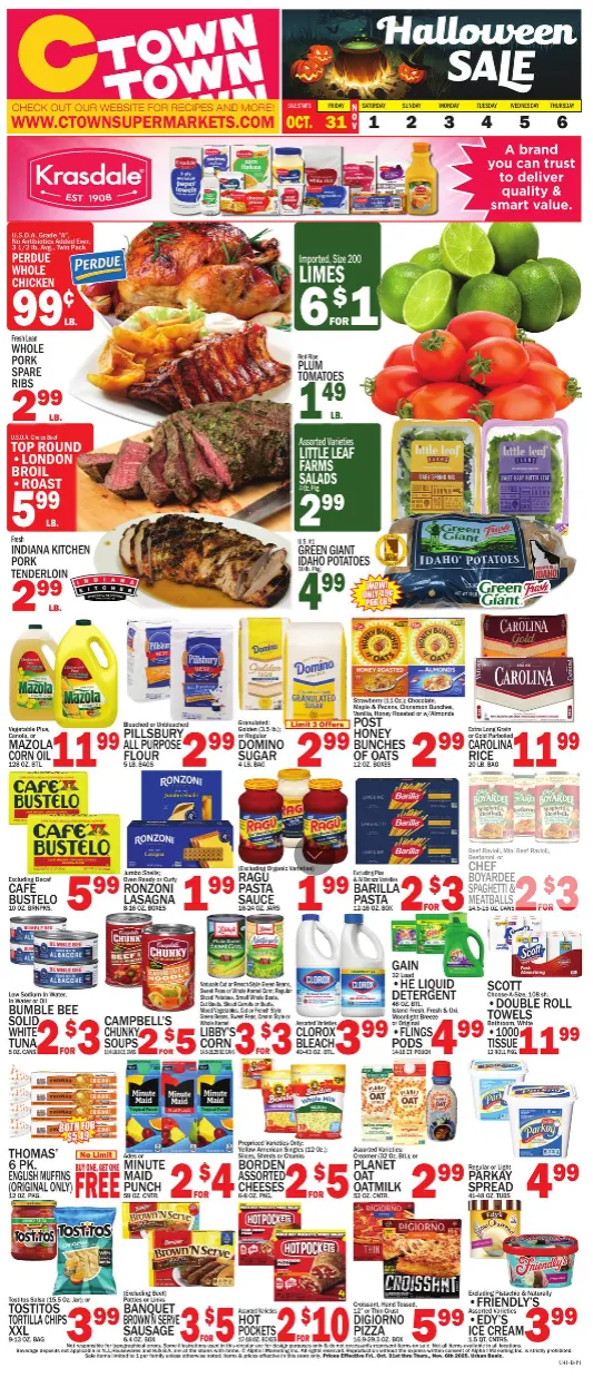 Weekly ad C-Town Sales from October 31 to November 6 2025 - Page