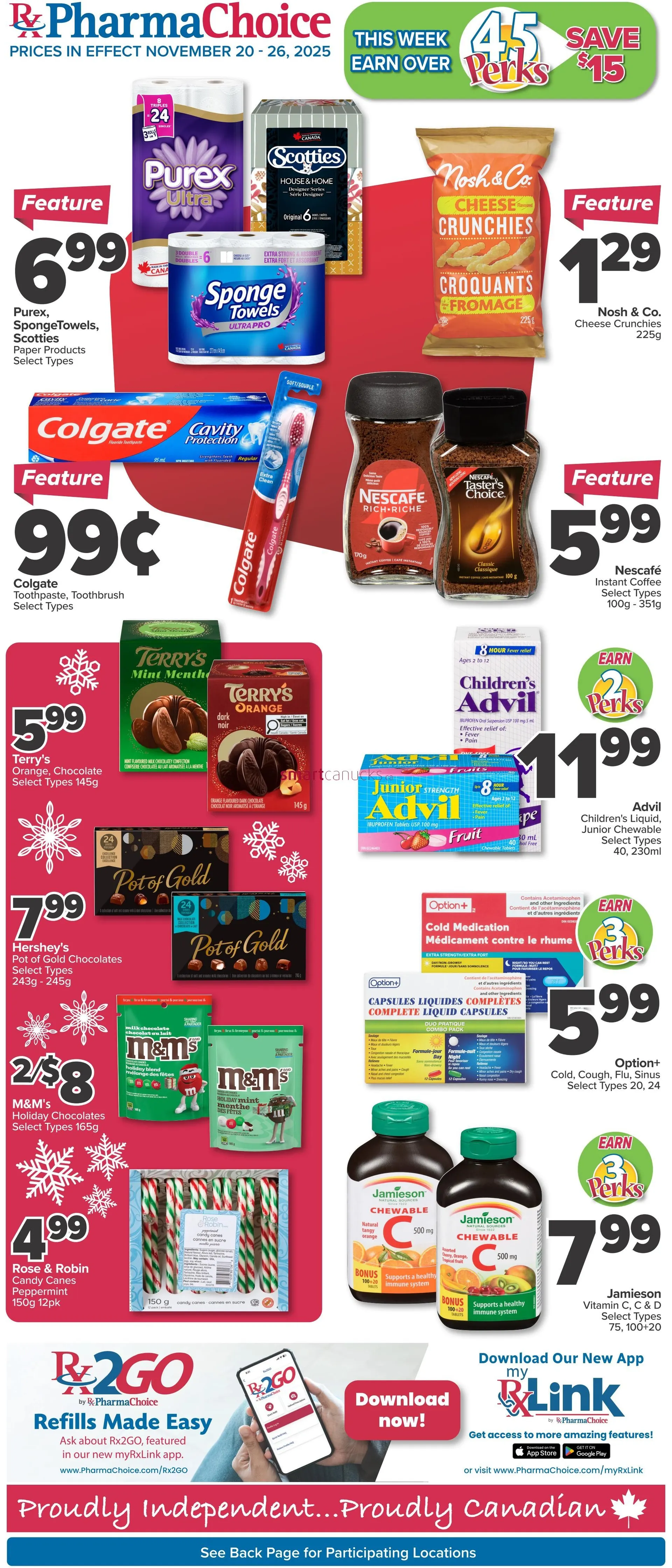 PharmaChoice Sales from November 20 to November 26 2025 - flyer page 1