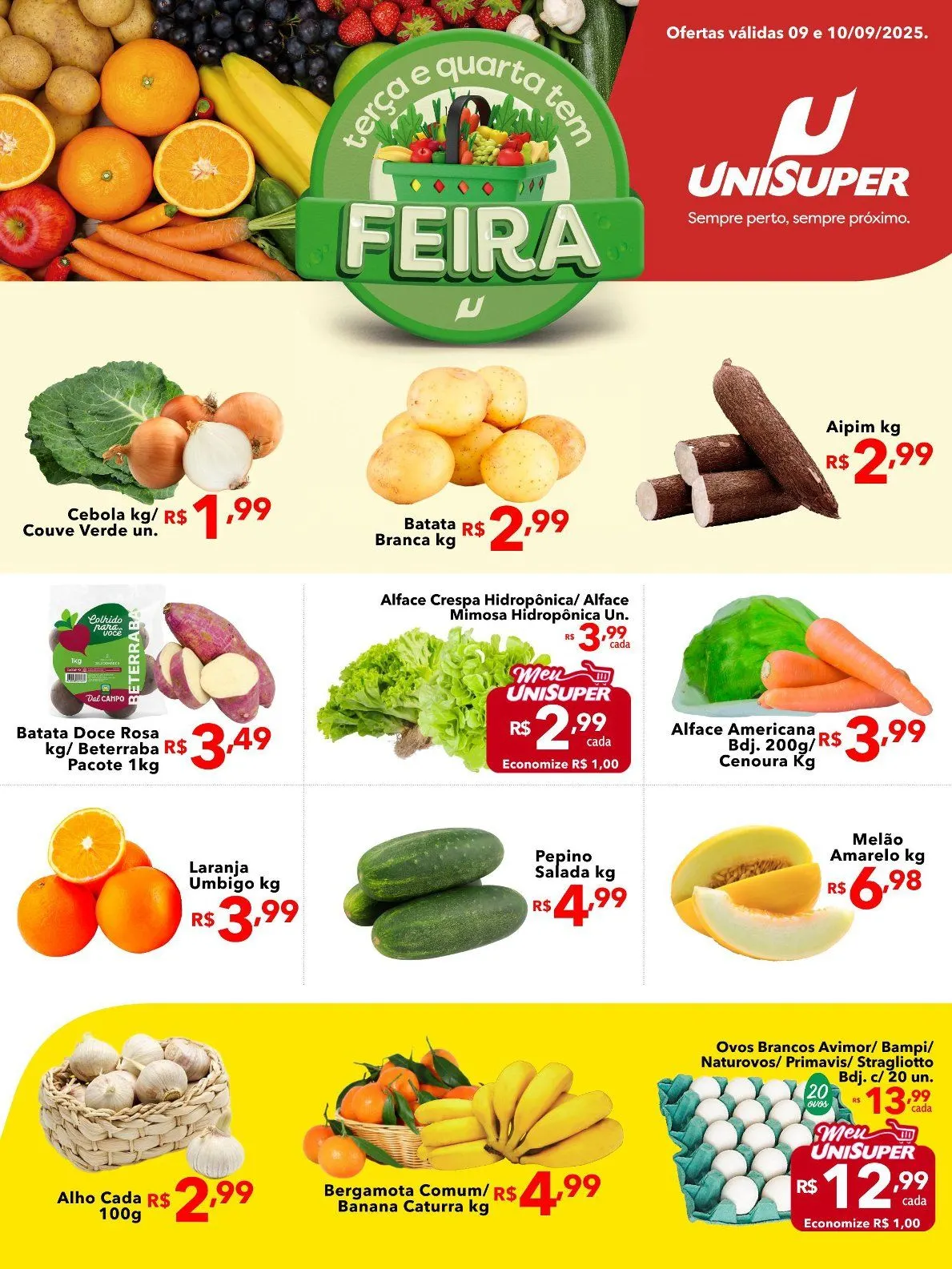 Encarte de Folhetos UniSuper 9 de setembro até 14 de setembro 2025 - Pagina