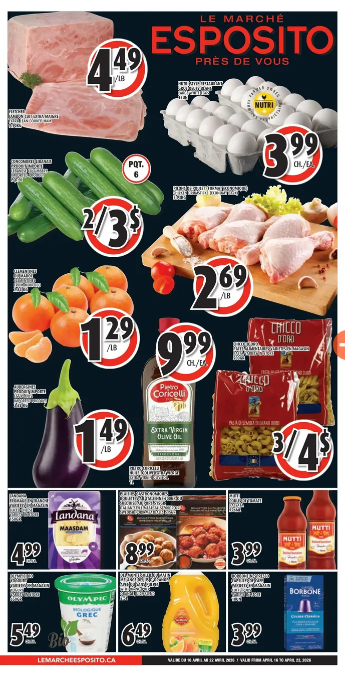 Esposito Sales from April 16 to April 22 2026 - flyer page 1