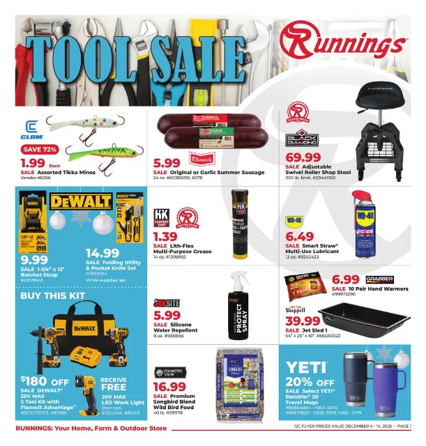 Weekly ad Runnings Sales from December 4 to December 14 2025 - Page 