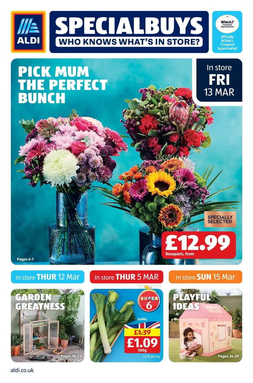 Aldi catalogues from 8 March to 15 March 2026 - Catalogue Page 