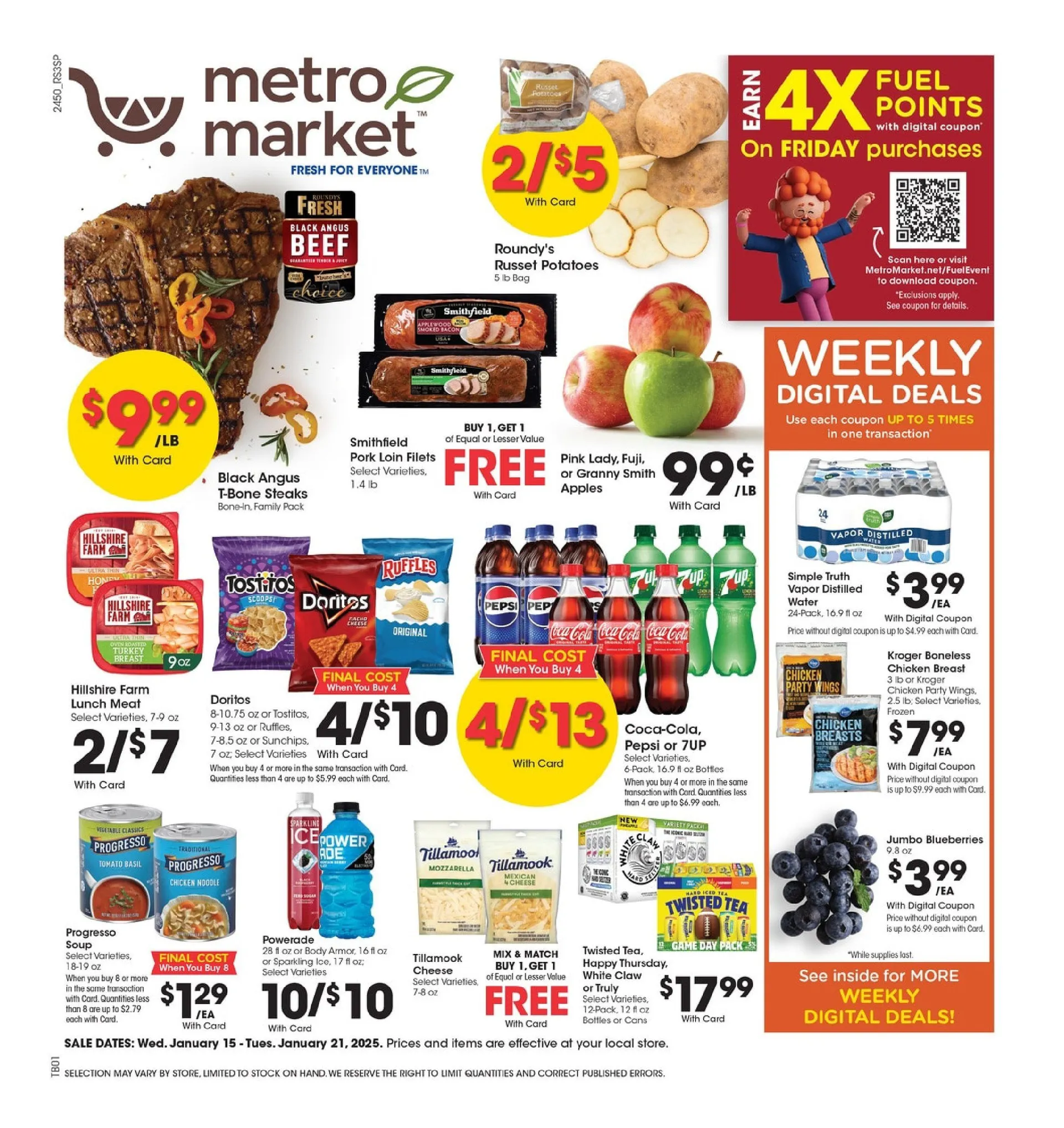Weekly ad Metro Market Sales from January 15 to January 21 2025 - Page 
