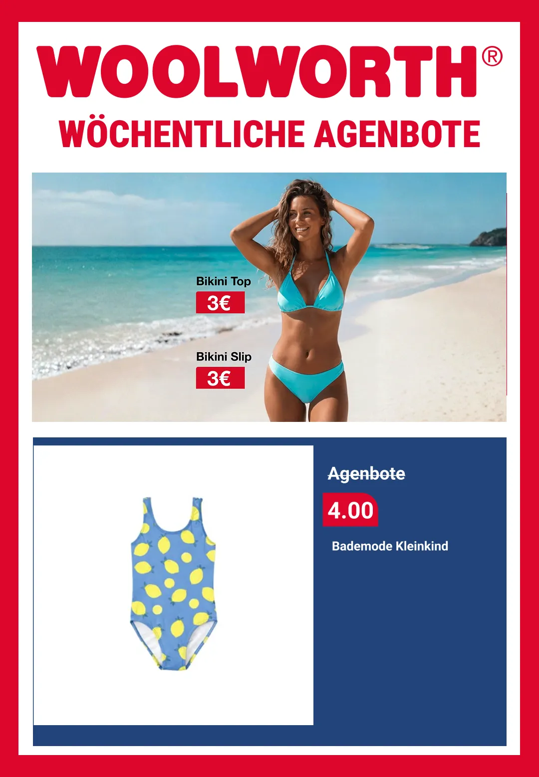 Woolworth Angebote von 25. Juni bis 9. Juli 2026 - Prospekt seite 