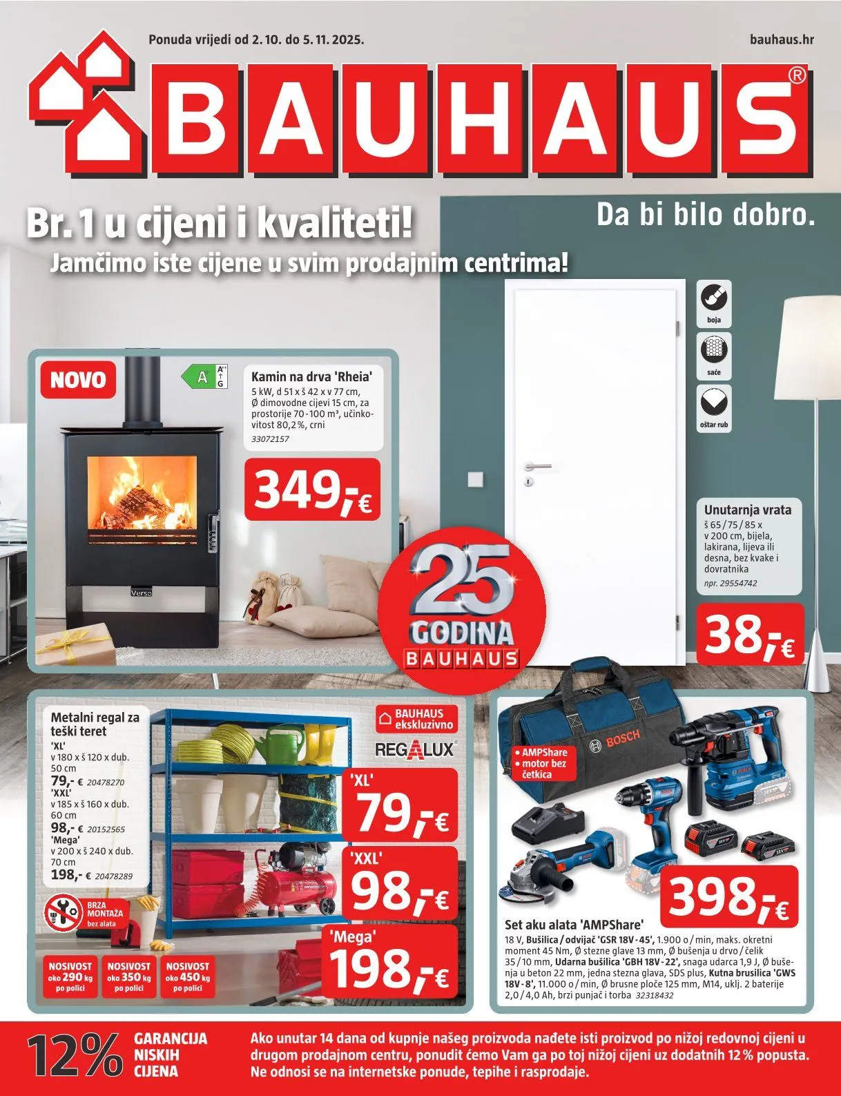 Najnovije ponude trgovine Bauhaus - 2. listopada 5. studenoga 2025.