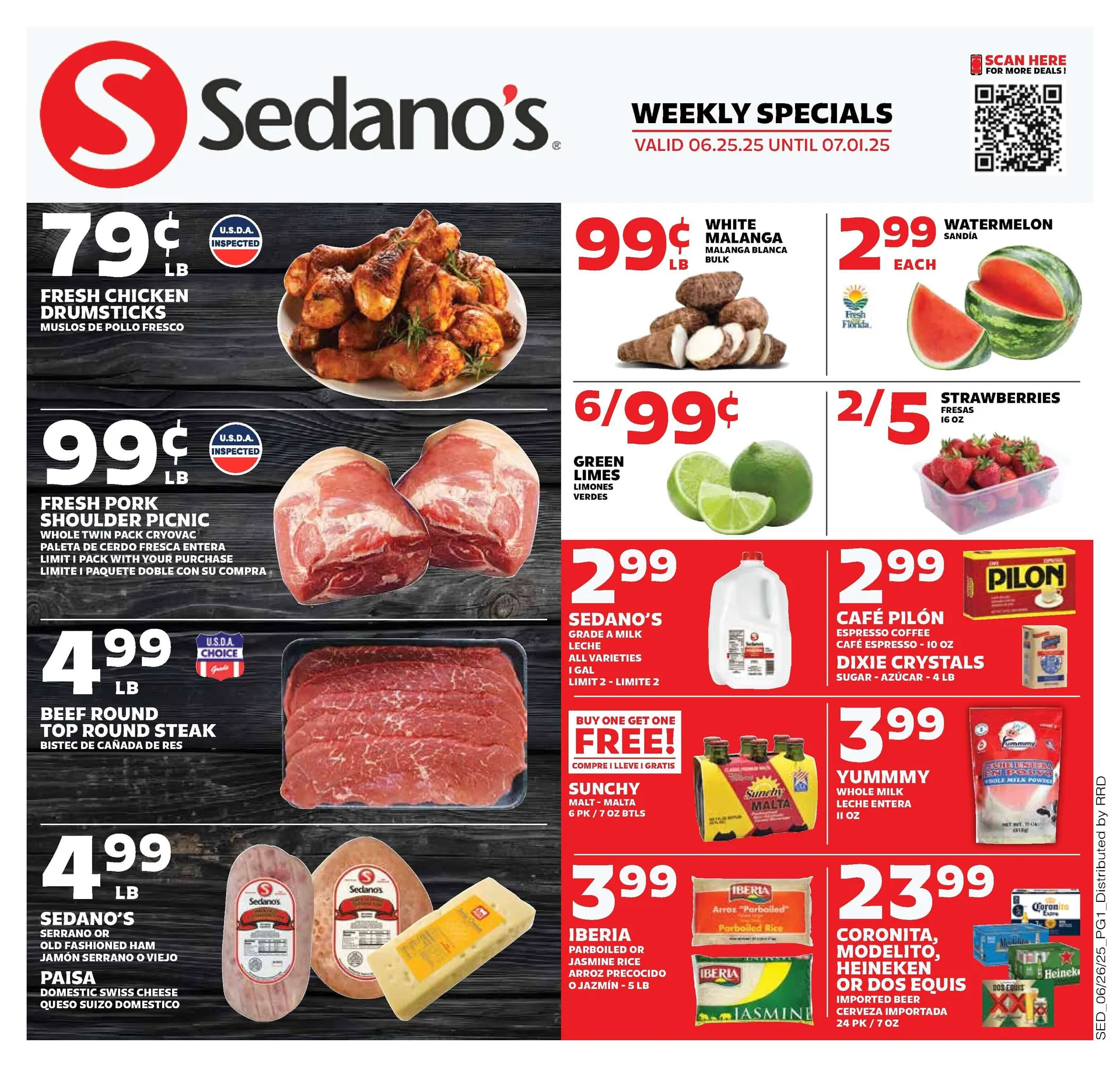 Weekly ad Sedano ´s Sales from June 25 to July 2 2025 - Page