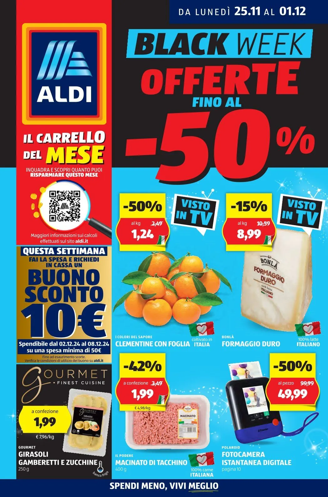 Aldi Black Week da 25 dicembre a 31 dicembre di 2024 - Pagina del volantino 1