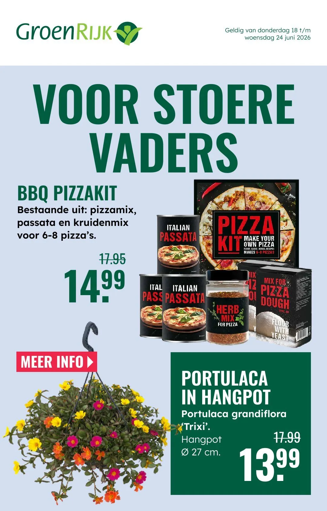 GroenRijk folders van 18 juni tot 24 juni 2026 - Folder pagina 1