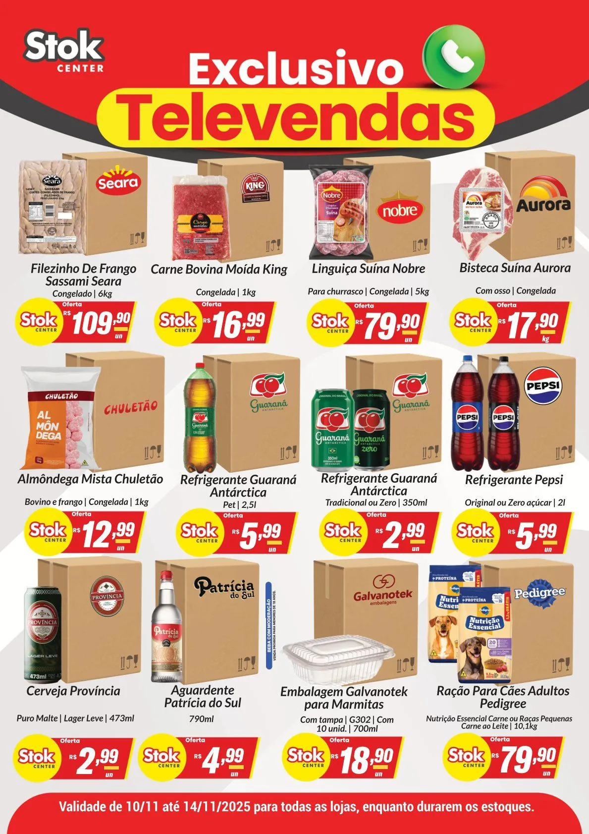 Encarte de Stok Center  10 de novembro até 14 de novembro 2025 - Pagina 1