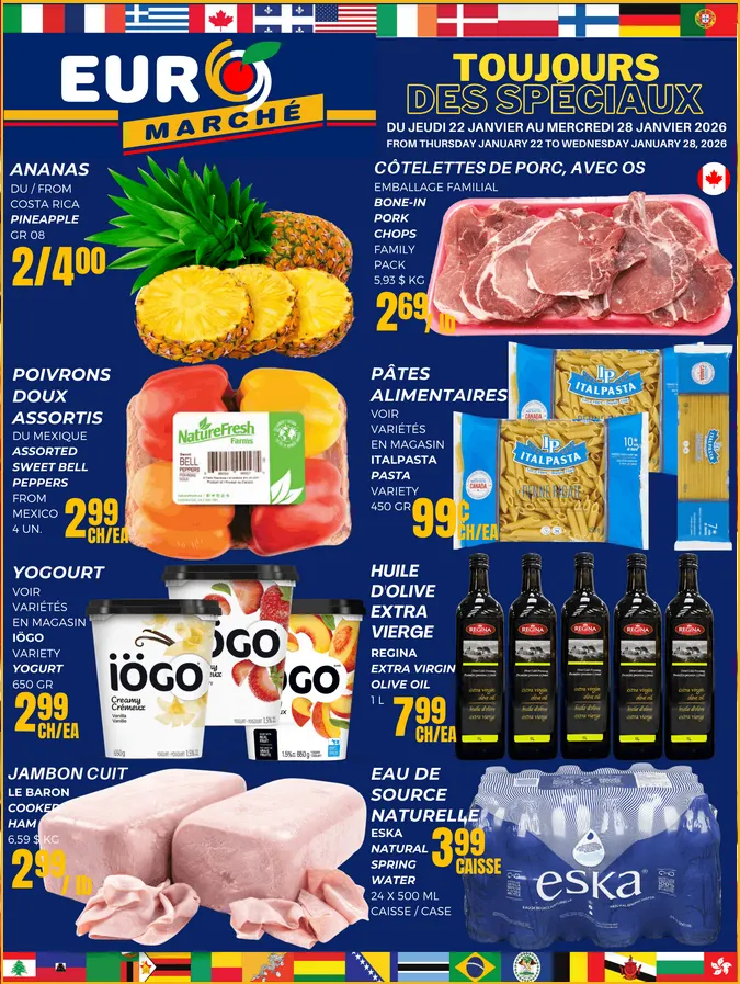 Euromarché Sales from January 22 to January 28 2026 - flyer page 