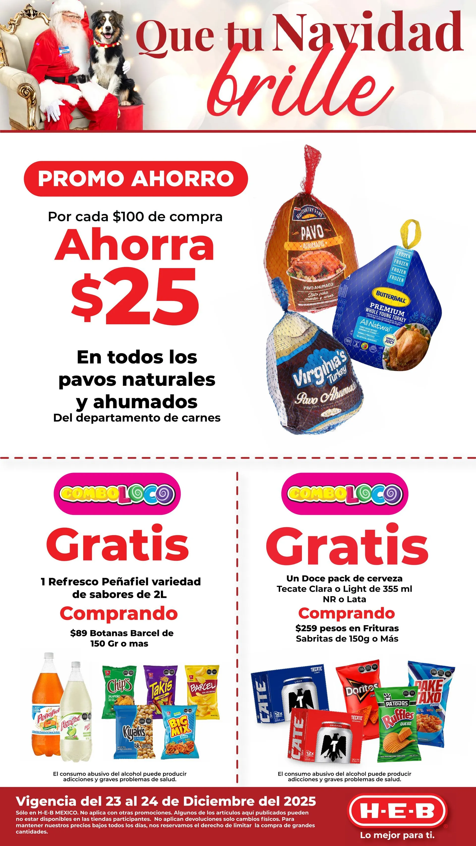 Catálogo de H-E-B Ofertas 23 de diciembre al 24 de diciembre 2025 - Pagina 1