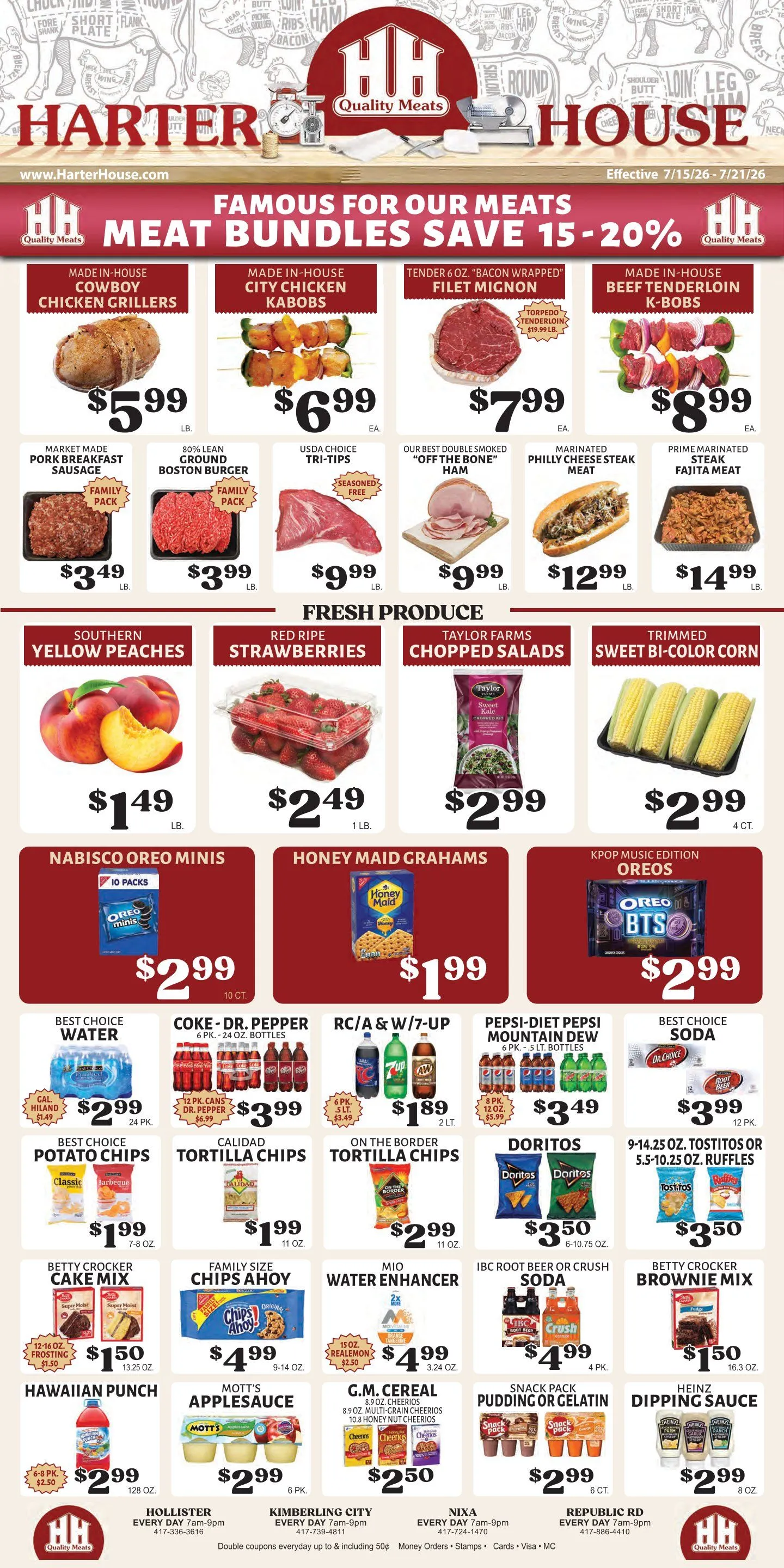 Weekly ad Harter House Sales from July 15 to July 21 2026 - Page