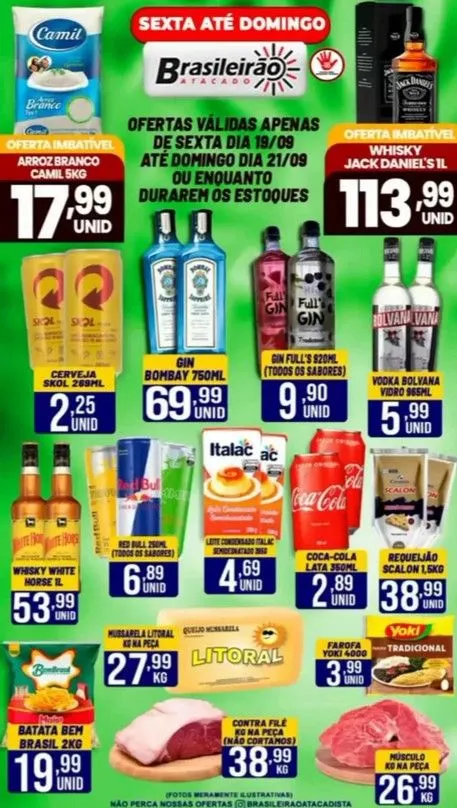 Encarte de Folhetos Brasileirão Atacado 19 de setembro até 23 de setembro 2025 - Pagina