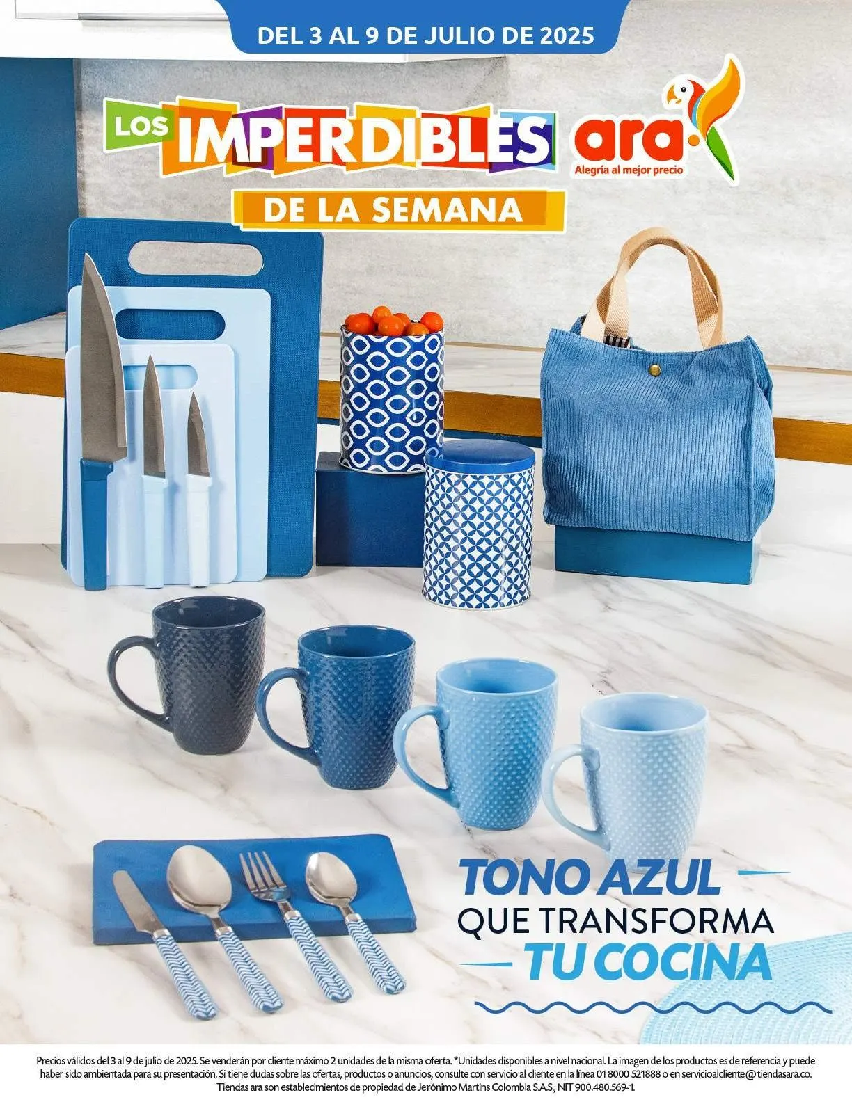 Catalogo de Conoce las últimas ofertas de Ara 3 de julio al 9 de julio 2025 - Pag 1