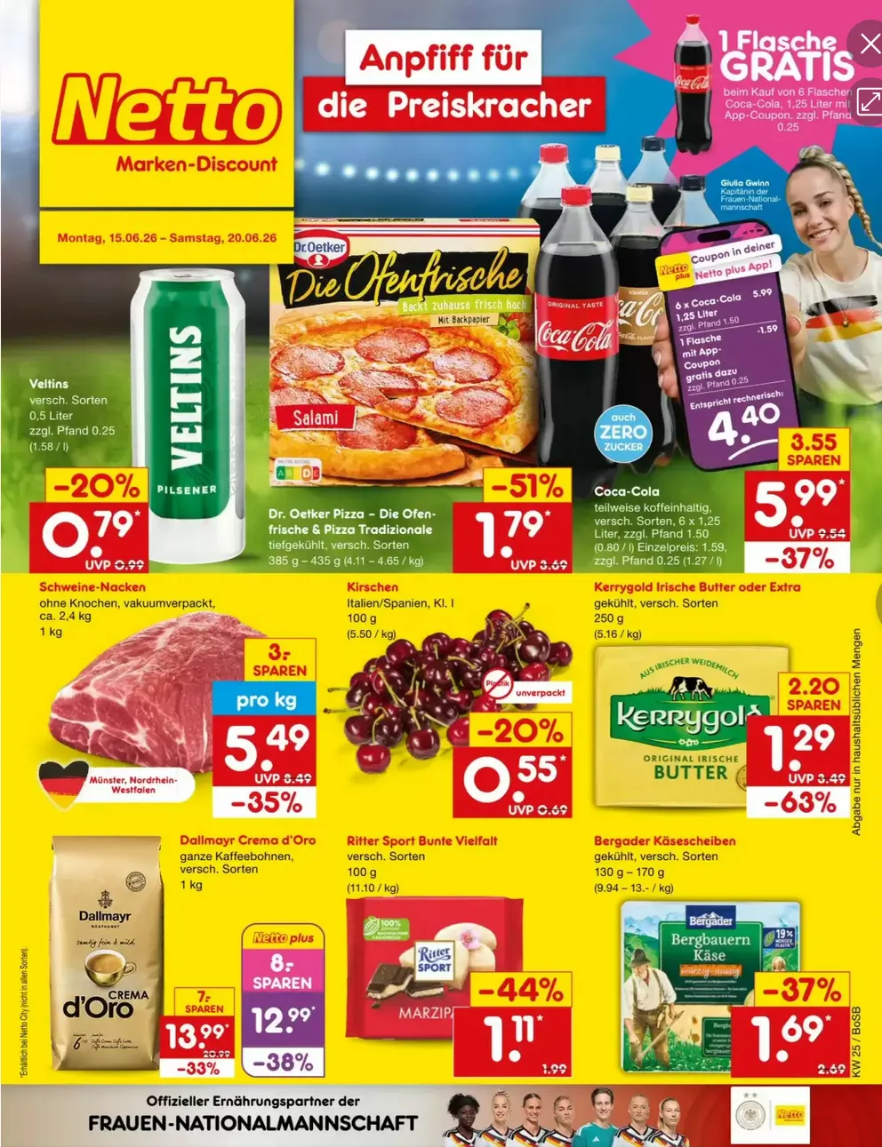 Netto Marken-Discount Folder van 16 juni tot 20 juni 2026 - Folder pagina 1