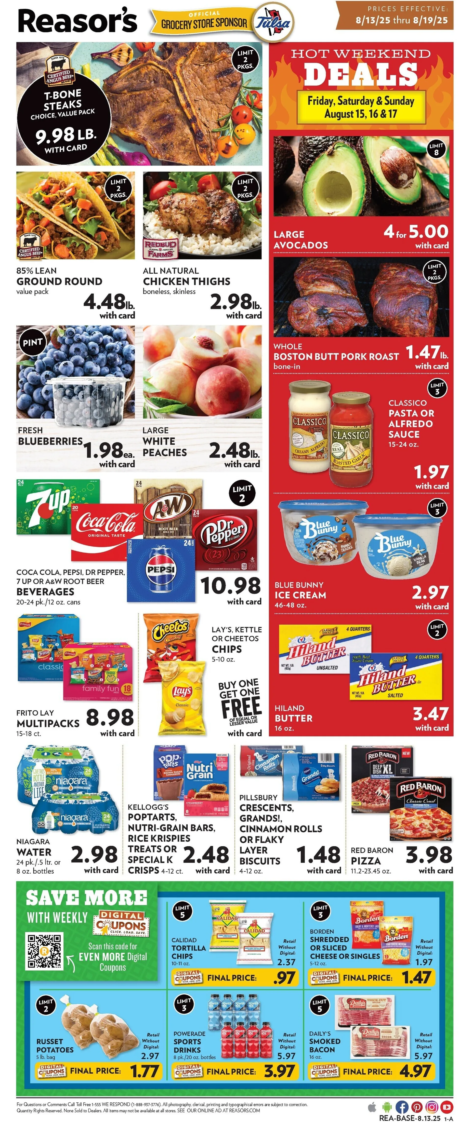 Weekly ad Reasor's weekly ads from August 13 to August 19 2025 - Page