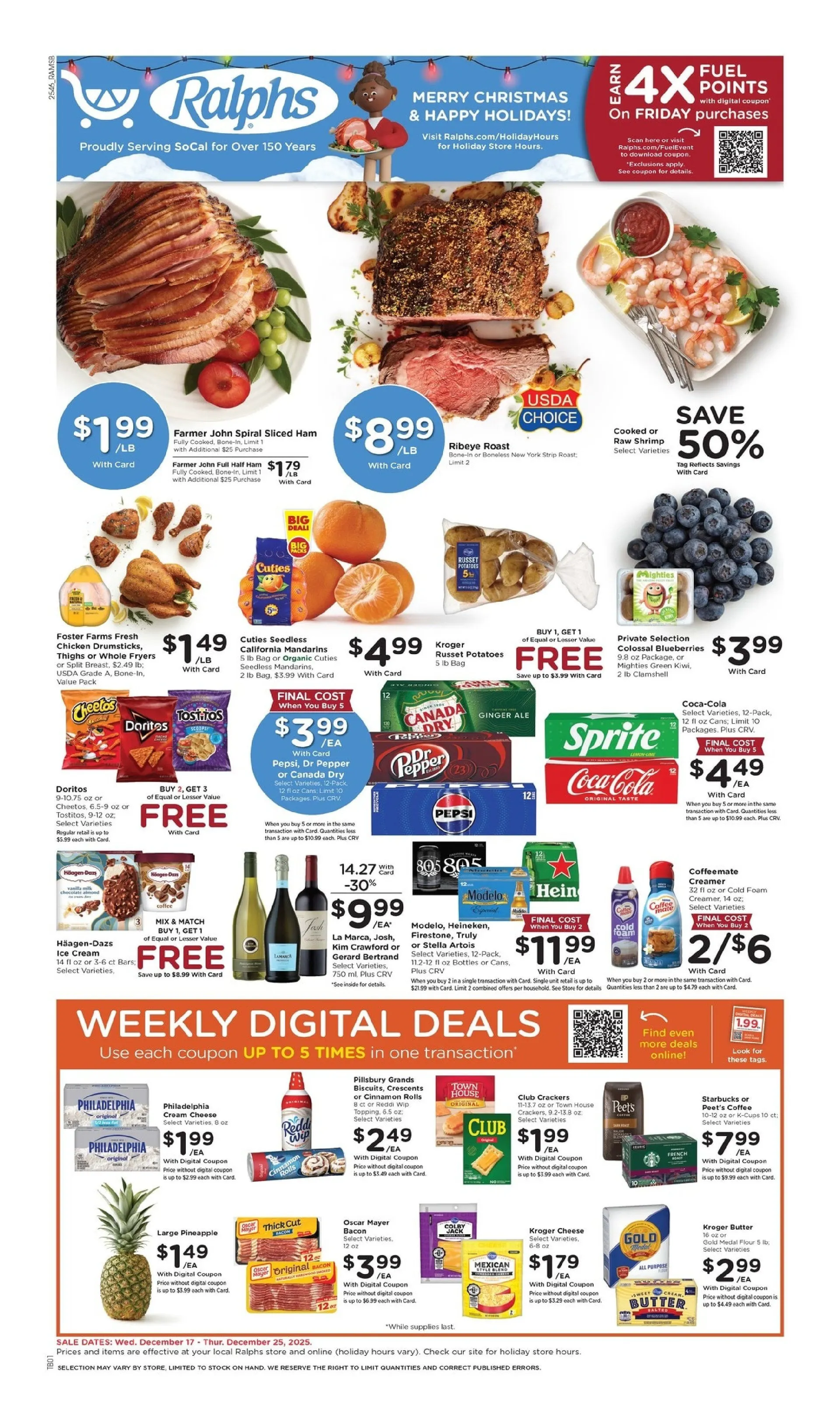 Weekly ad Ralphs Sales from December 17 to December 25 2025 - Page 1