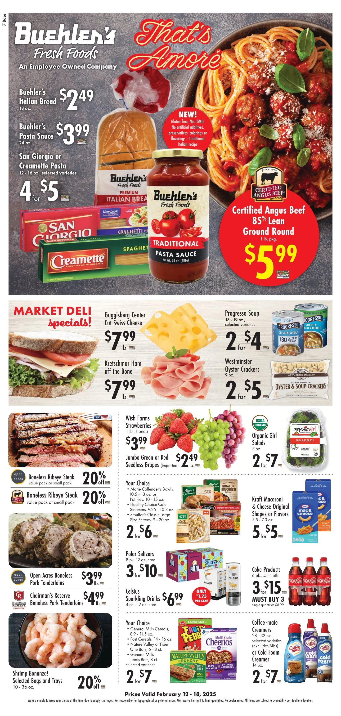 Weekly ad Buehler's Fresh Foods Sales from February 12 to February 18 2025 - Page