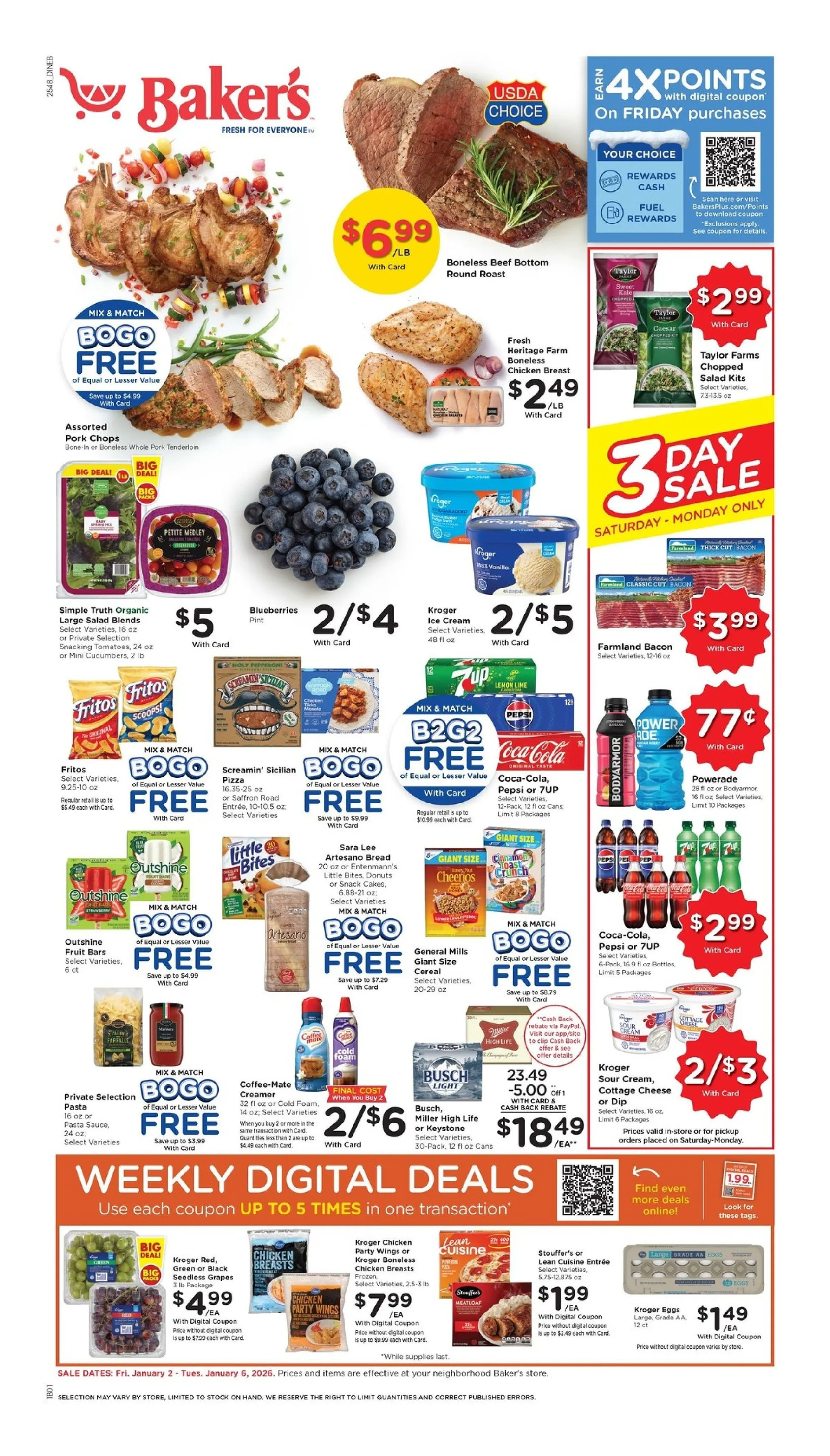 Weekly ad Baker's Sales from January 2 to January 6 2026 - Page 
