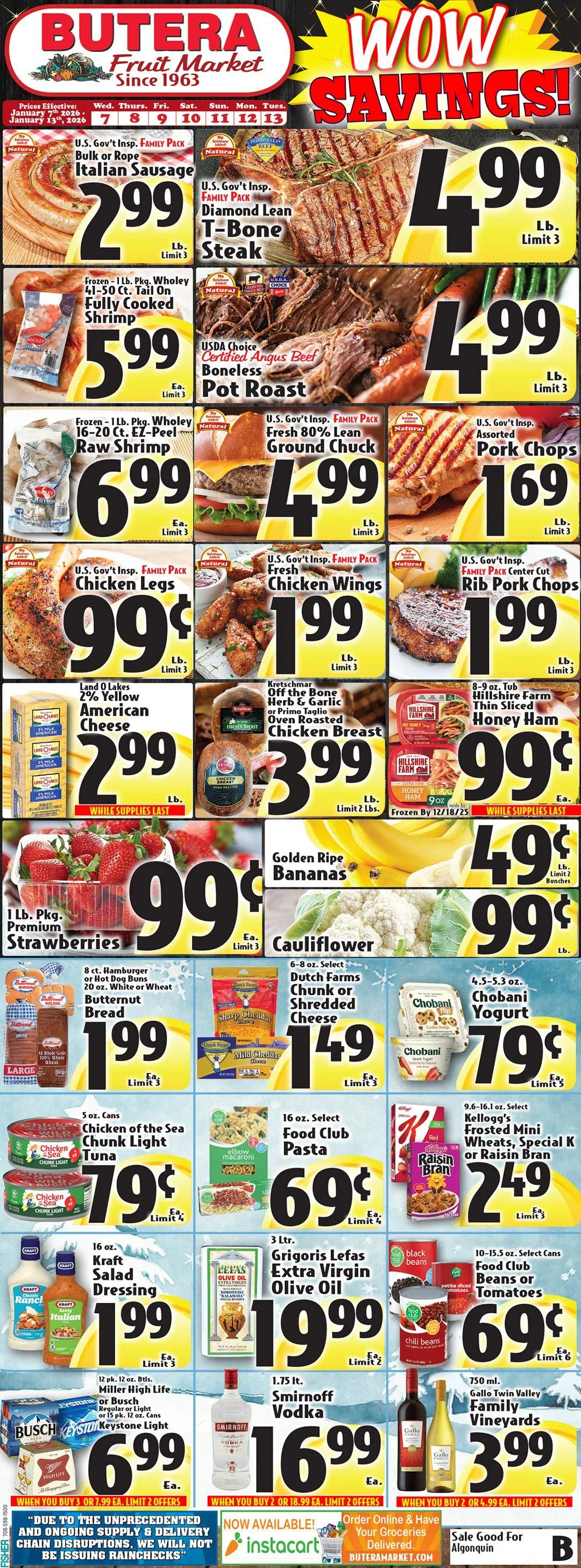 Weekly ad Butera Sales from January 7 to January 13 2026 - Page