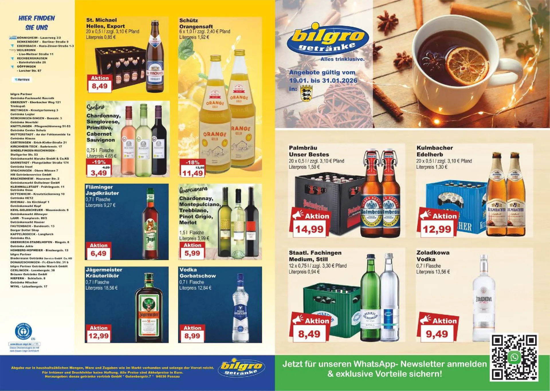  Bilgro Angebote von 19. Januar bis 31. Januar 2026 - Prospekt seite 1