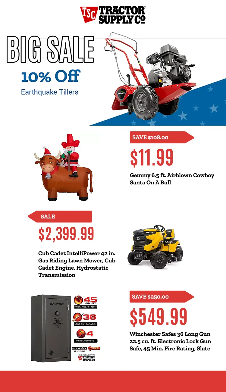 Weekly ad  Tractor Supply Co. Sales from May 15 to May 29 2026 - Page 1
