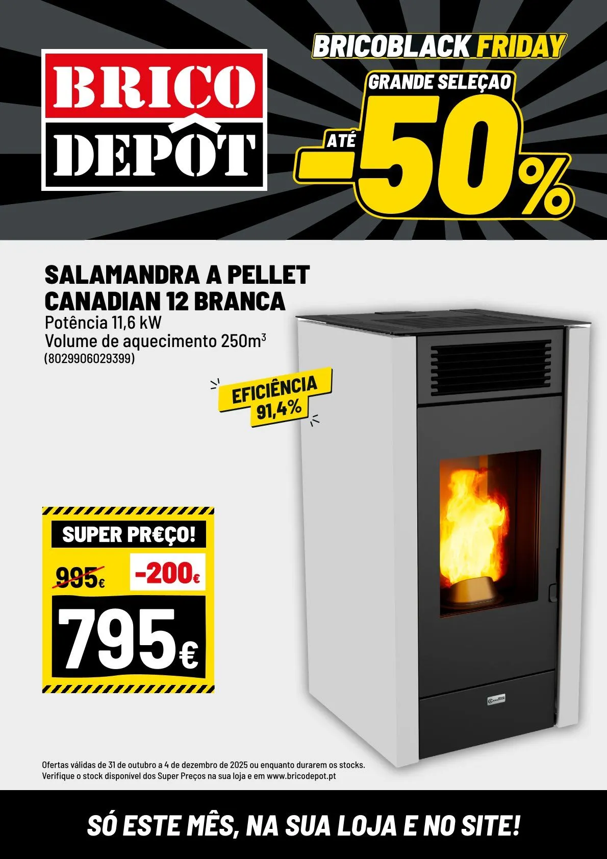 Folhetos Brico Depôt  - 31 de outubro 4 de dezembro 2025