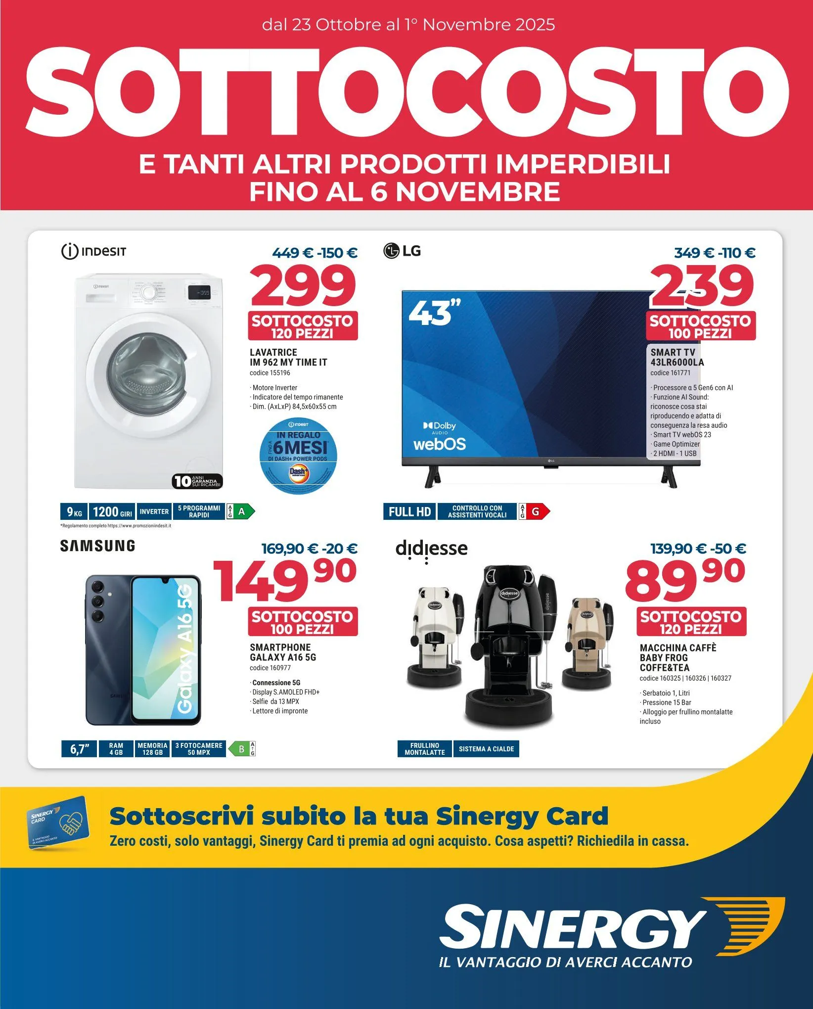 Sinergy Volantino - 23 ottobre 1 novembre 2025