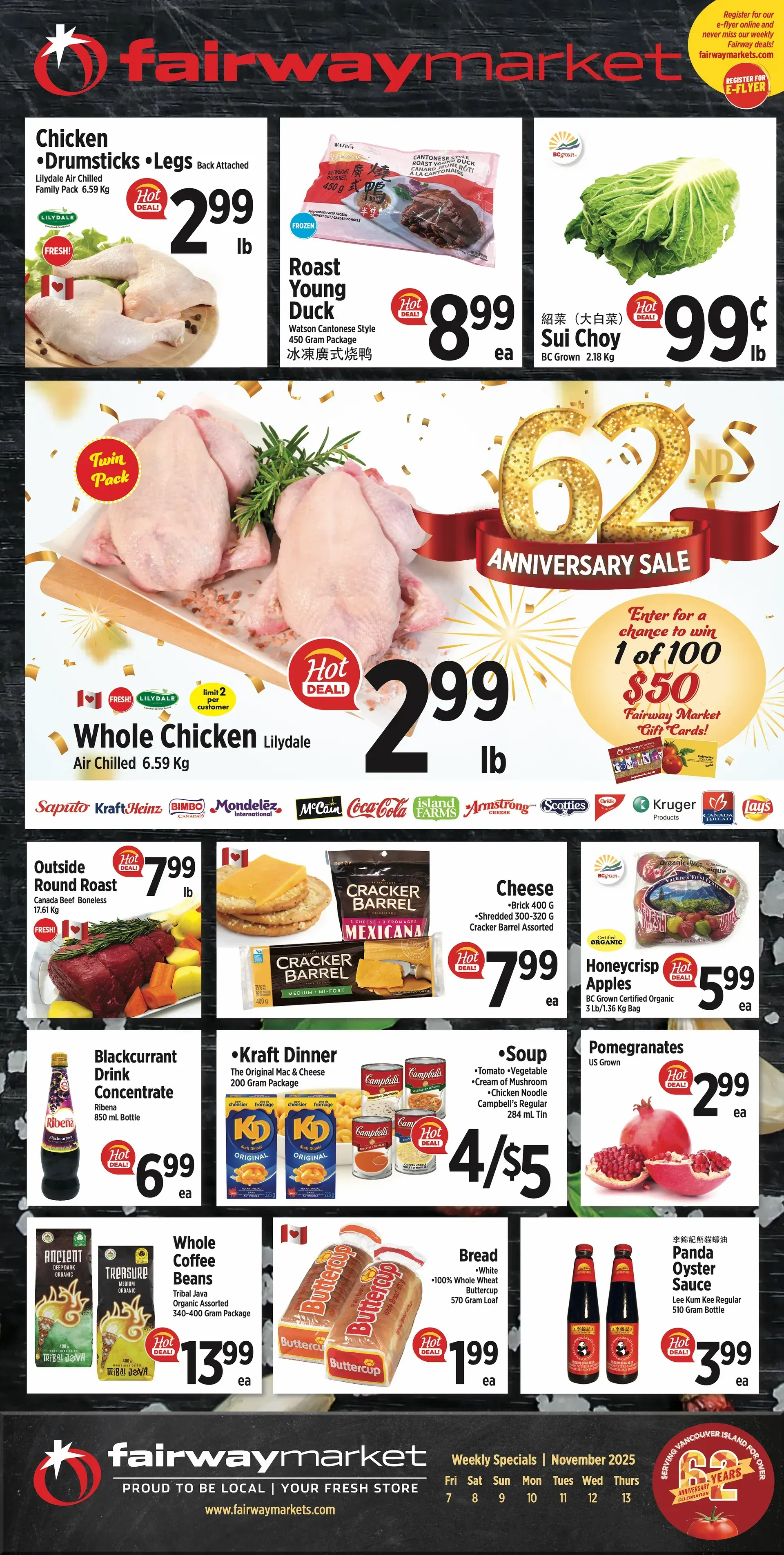 Fairway Markets Canada Sales from November 7 to November 13 2025 - flyer page 1