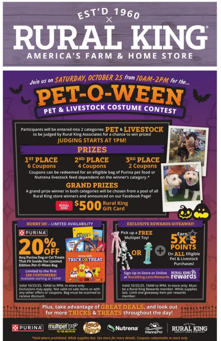 Weekly ad Rural King Sales from October 16 to October 29 2025 - Page 